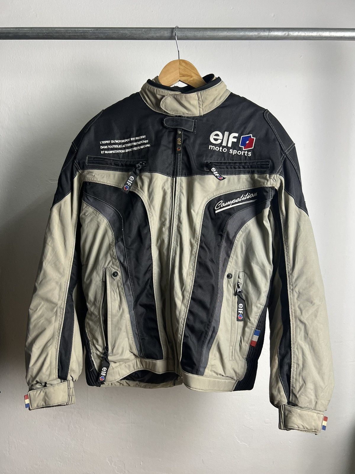 Japanese Brand × Vintage Vintage Elf Motorsports Racing Gear with padded Size US L / EU 52-54 / 3 - 2 Thumbnail