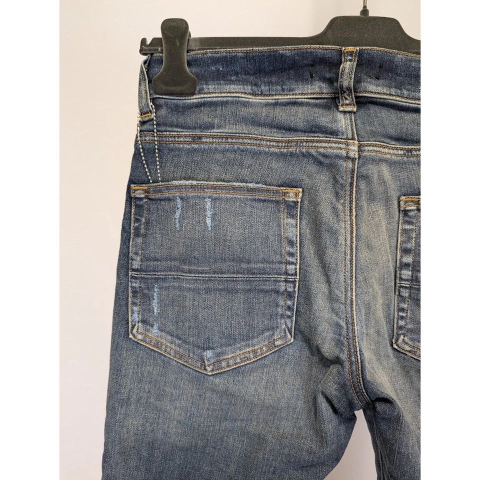 Amiri o1rshd1 MX1 Ultrasuede Jean in Deep Classic Blue Size US 38 / EU 54 - 15 Thumbnail