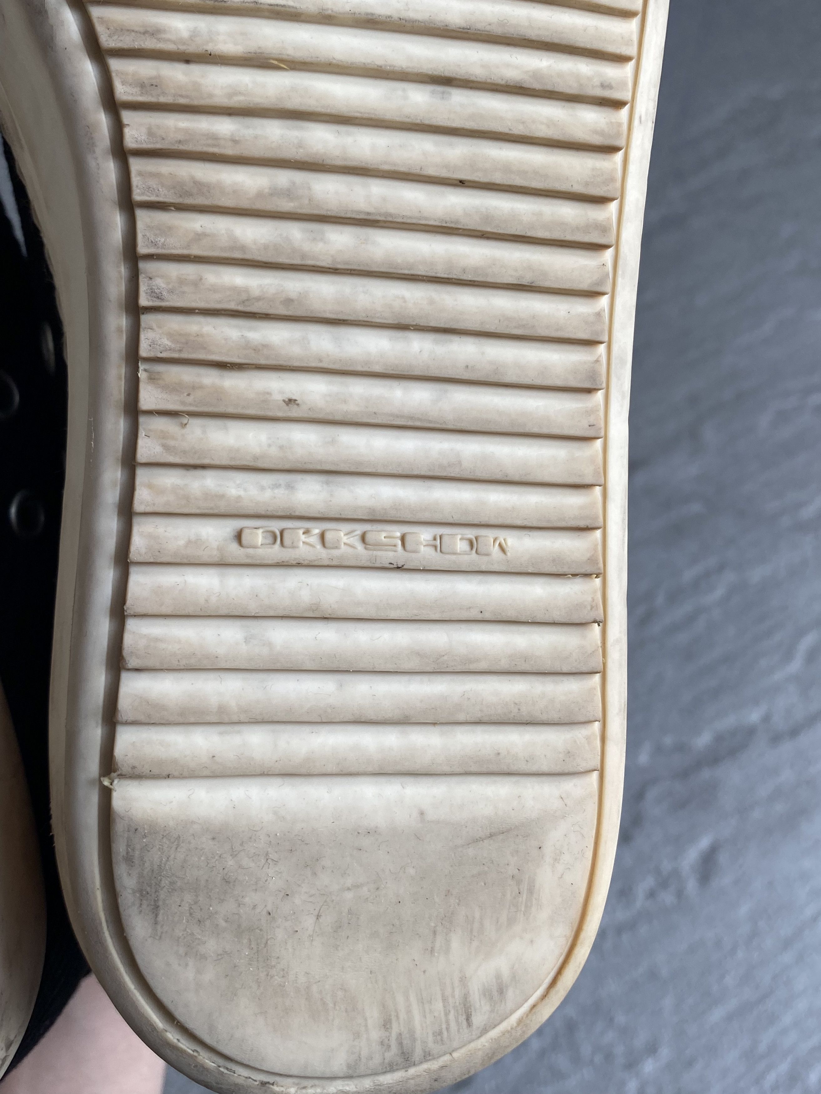 Rick Owens Drkshdw Rick Owens DRKSHDW Low Ramones Canvas Black Size US 9 / EU 42 - 12 Thumbnail