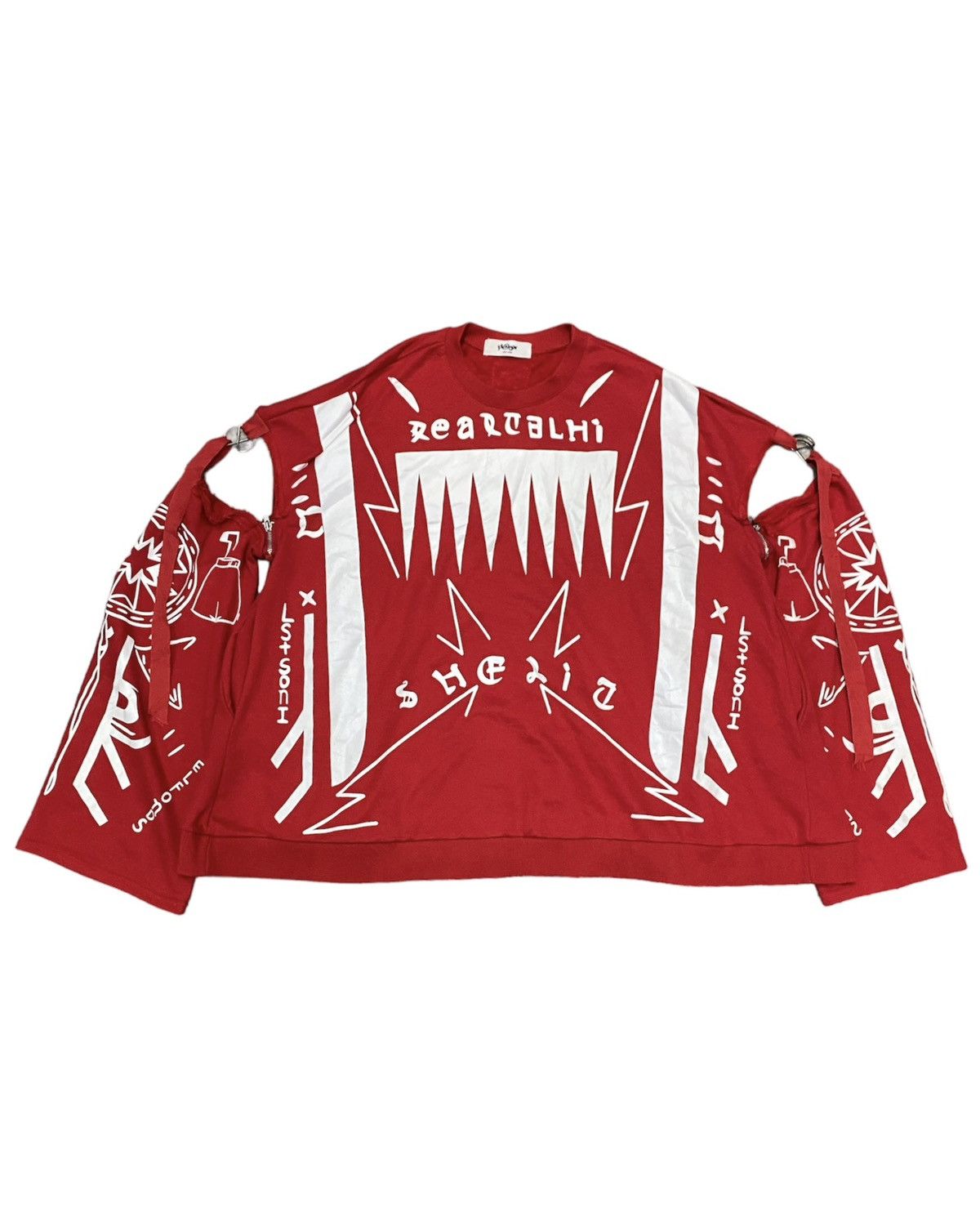 Japanese Brand Pl@yer New York Japan Bondage oversize sweatshirt Size US L / EU 52-54 / 3 - 1 Thumbnail