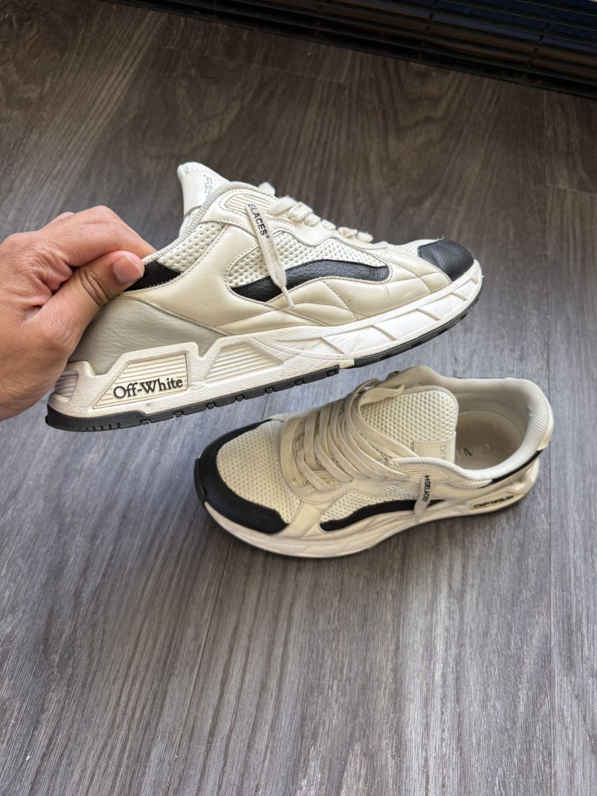 Off-White Off White Kick Off Sneakers Size US 11 / EU 44 - 4 Thumbnail