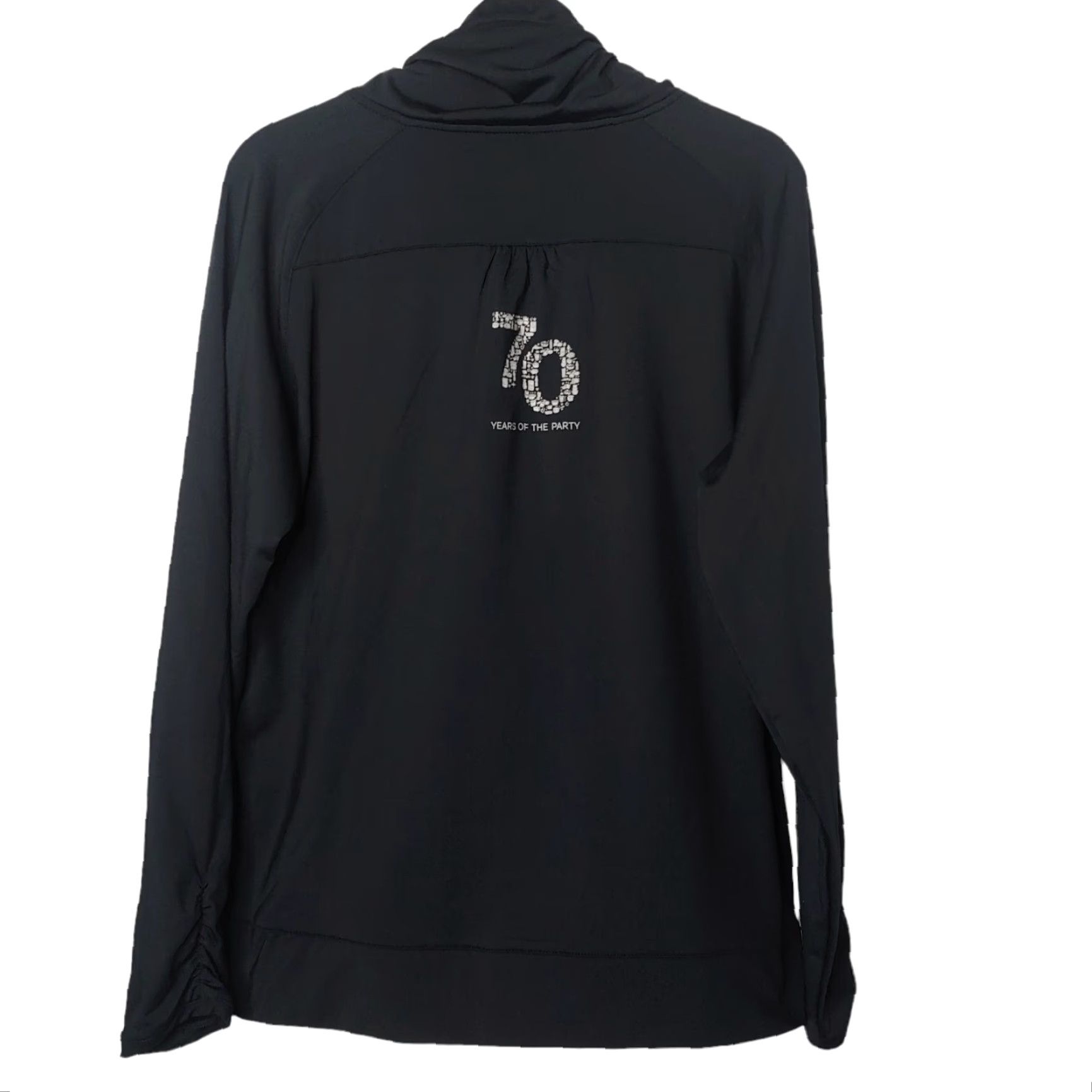 Vintage Tupperware Sweatshirt 70 Years Of The Party Sportek XXL Black Rouched Women Size XXL / US 16-18 / IT 52-54 - 2 Thumbnail
