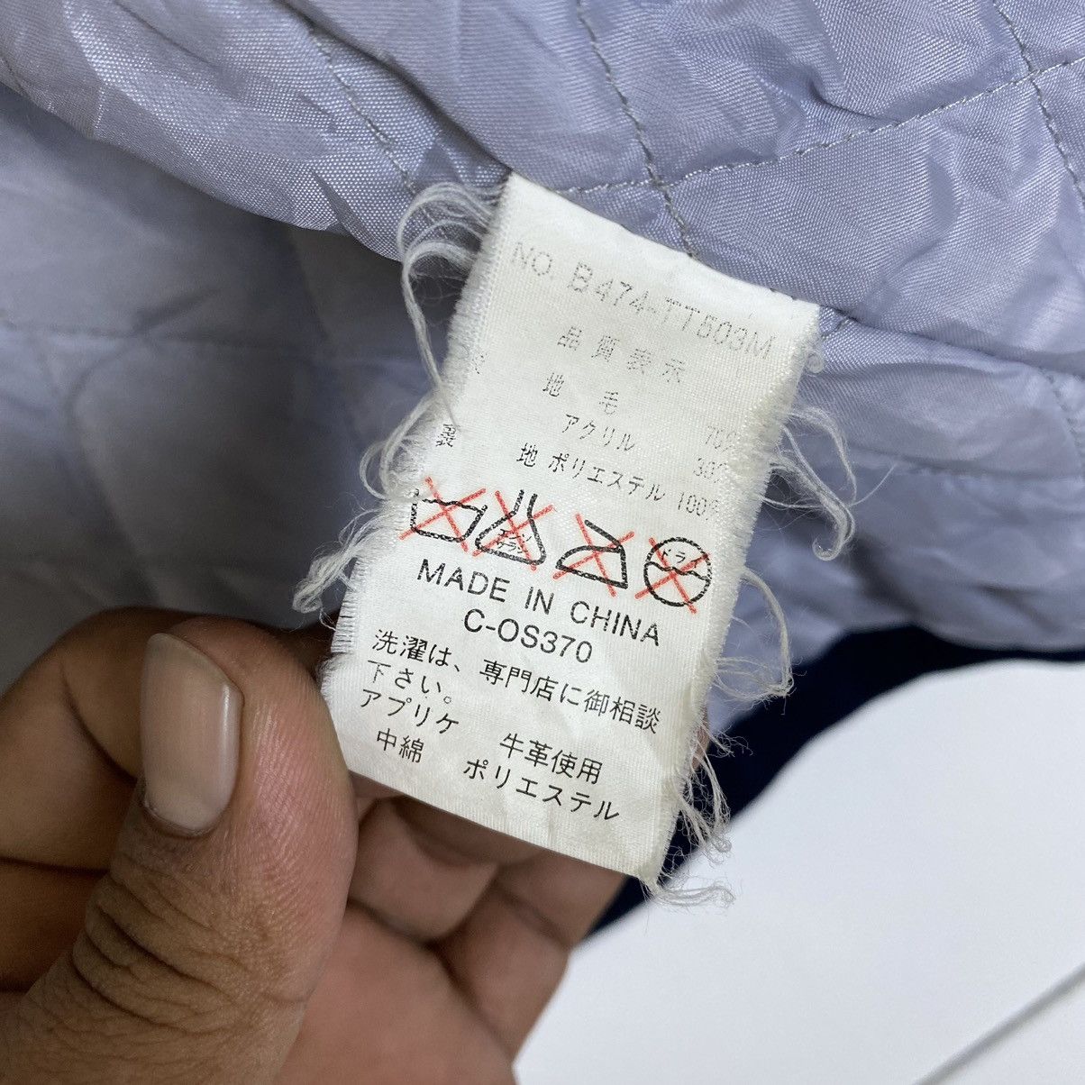 Starter ✨Vintage 90's New York Yenkees by Starter wool zipper jacket Size US M / EU 48-50 / 2 - 12 Thumbnail