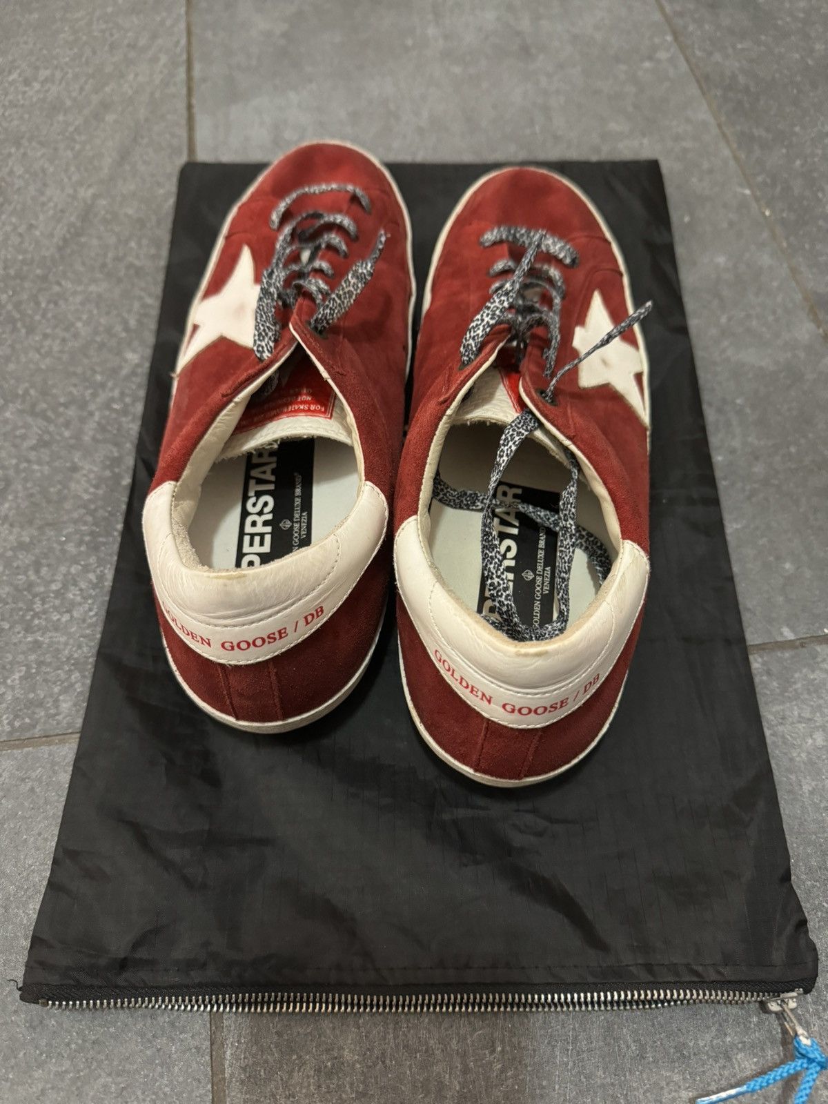 Golden Goose Red & White Golden Goode Sneakers Size US 10 / IT 40 - 5 Thumbnail