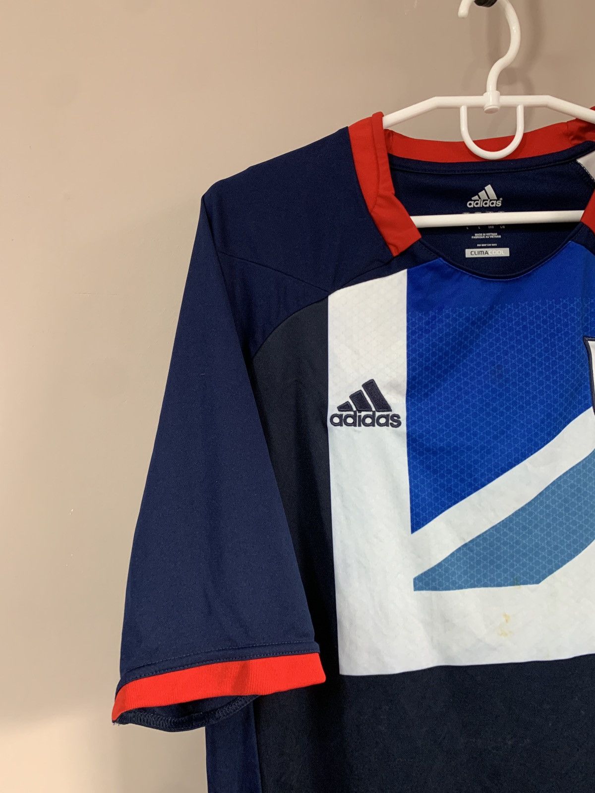 Adidas Great Britain 2012 Home Football Shirt Adidas Soccer Jersey Size US L / EU 52-54 / 3 - 4 Thumbnail