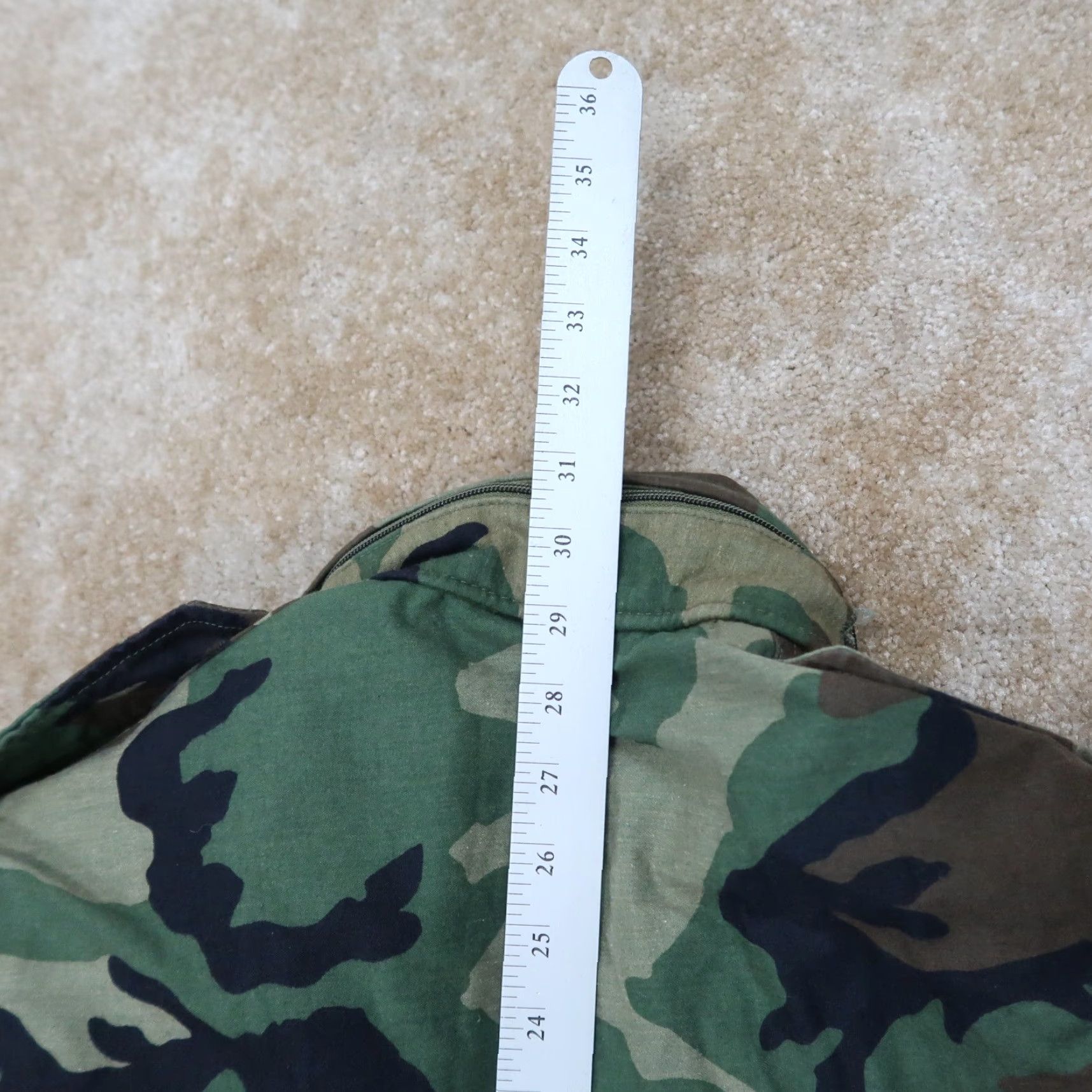 Vintage VINTAGE US ARMY Woodland Field Jacket Small Regular M65 / Military Jacket / Green / Camouflage / Full Zip / Hooded / Pockets / 80s / Men / Jacket Size US S / EU 44-46 / 1 - 7 Thumbnail
