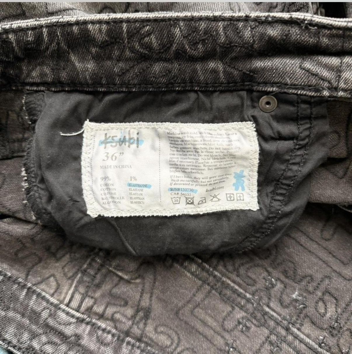 Ksubi Ksubi Chitch Stencil Size US 36 / EU 52 - 5 Thumbnail