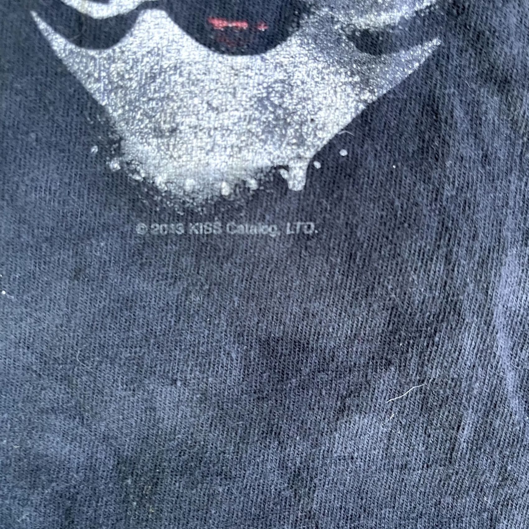 Liquid Blue KISS Liquid Blue Shirt Mens XL Black Band Faces Graphic Tee T-Shirt Rock Music Size US XL / EU 56 / 4 - 4 Thumbnail