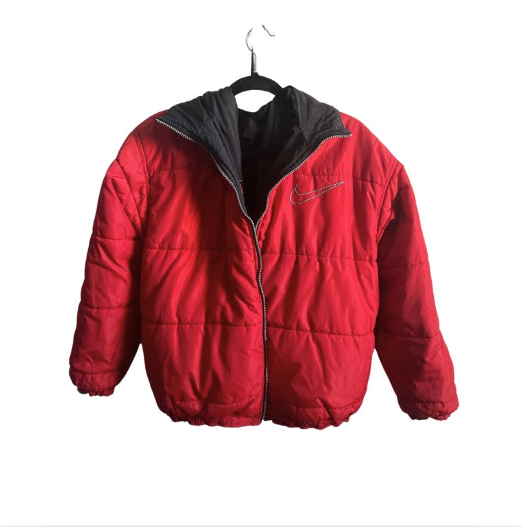 Nike × Vintage Oversized Vintage Nike Reversible Puffer Coat Size US M / EU 48-50 / 2 - 5 Thumbnail