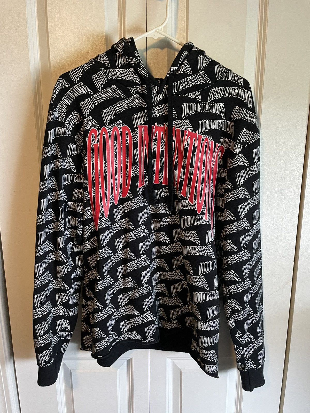 Vlone VLONE NAV GOOD INTENTIONS HOODIE Grailed