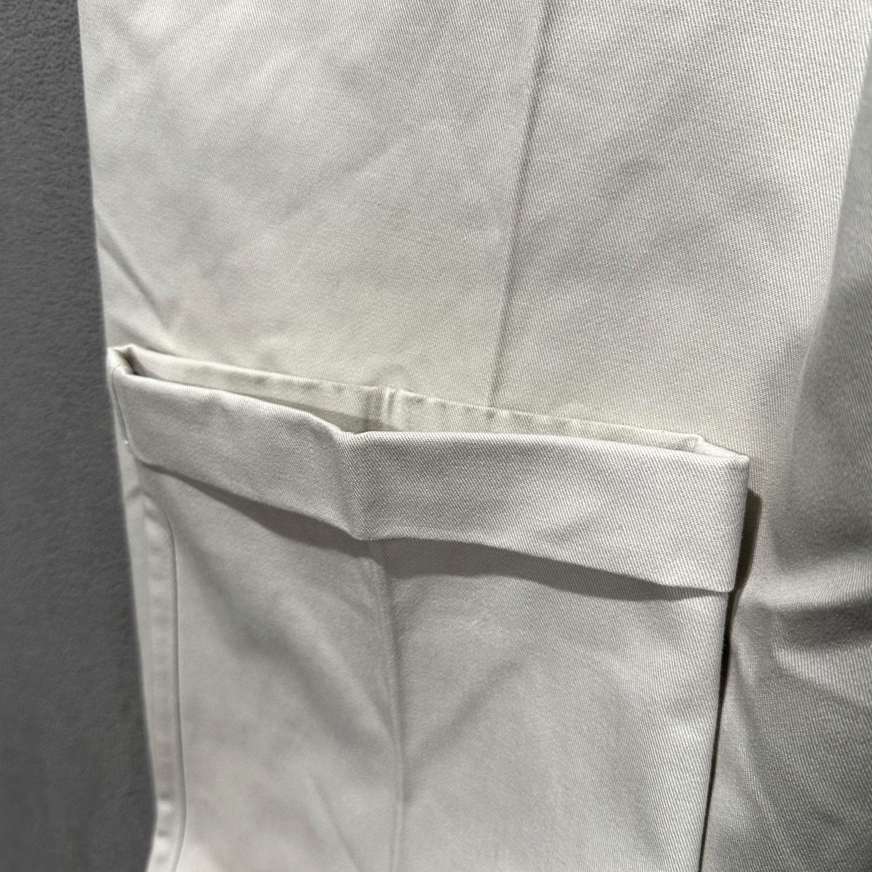 Eddie Bauer Eddie Bauer Pants Mens 33 (32x31) Beige Double Pleated Cuffed Trousers READ Size US 33 - 6 Thumbnail