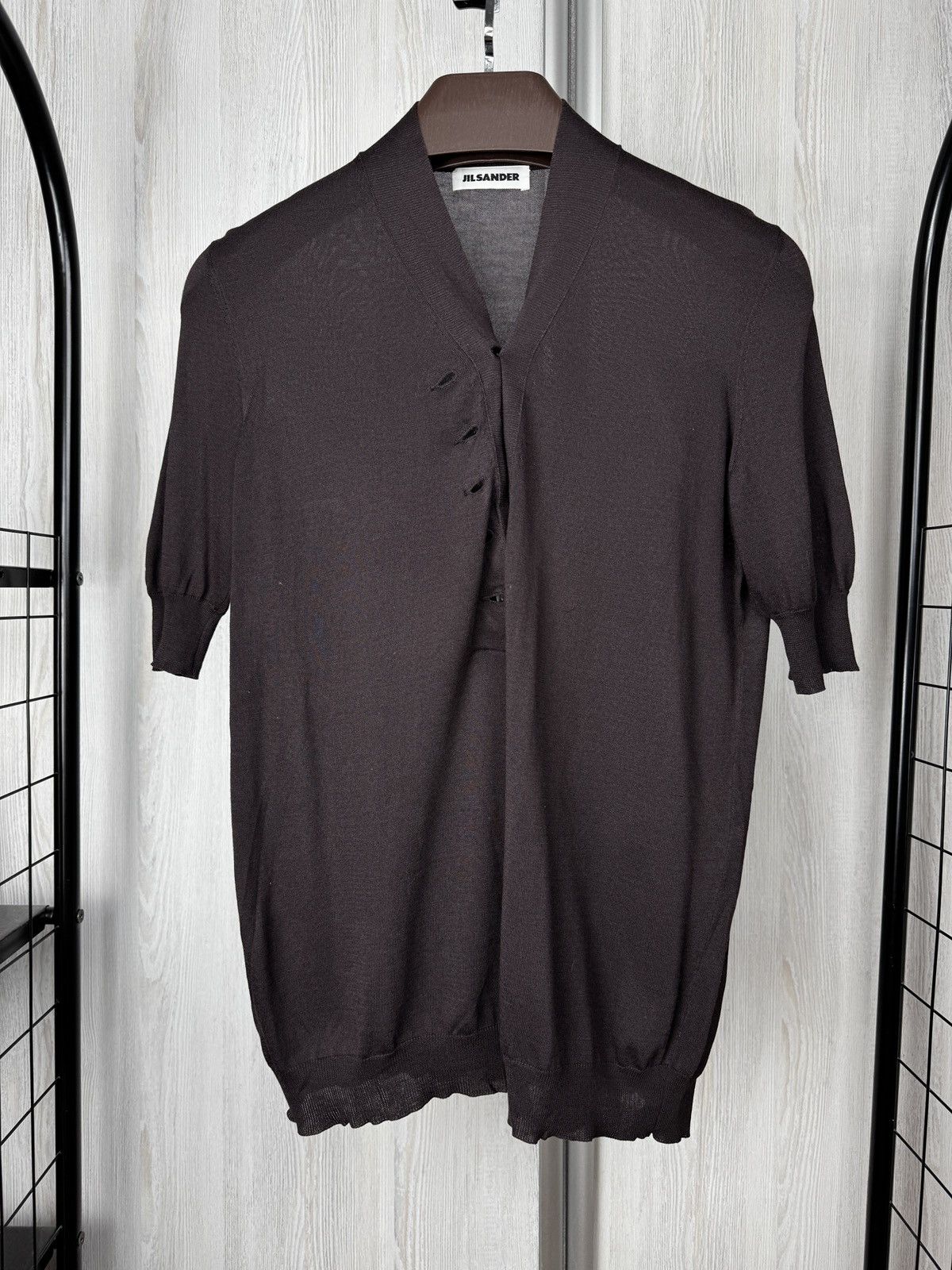Jil Sander Jil Sander rare 2 pieces set brown wool sweater cardigan Size M / US 6-8 / IT 42-44 - 20 Thumbnail