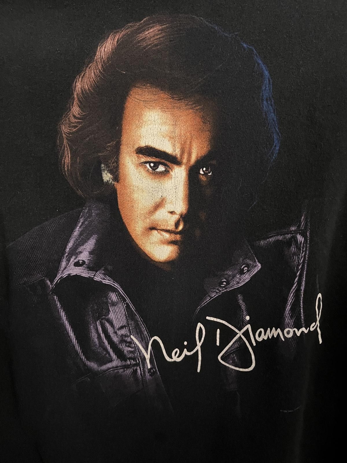 Fruit Of The Loom VTG Neil Diamond Crewneck - Made in USA Sweatshirt - L Size US L / EU 52-54 / 3 - 4 Thumbnail