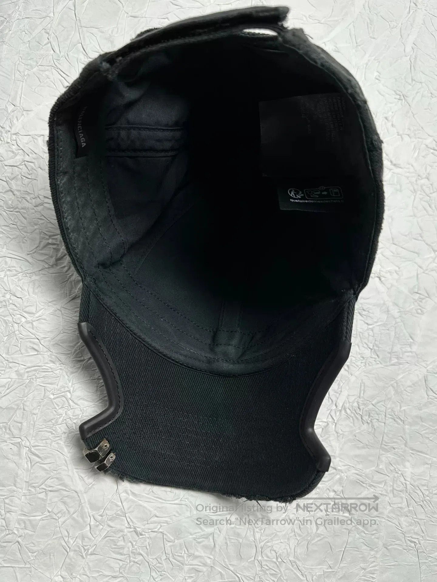 Balenciaga Balenciaga Dragon Flame Embroidery Baseball Cap. Size ONE SIZE - 4 Thumbnail
