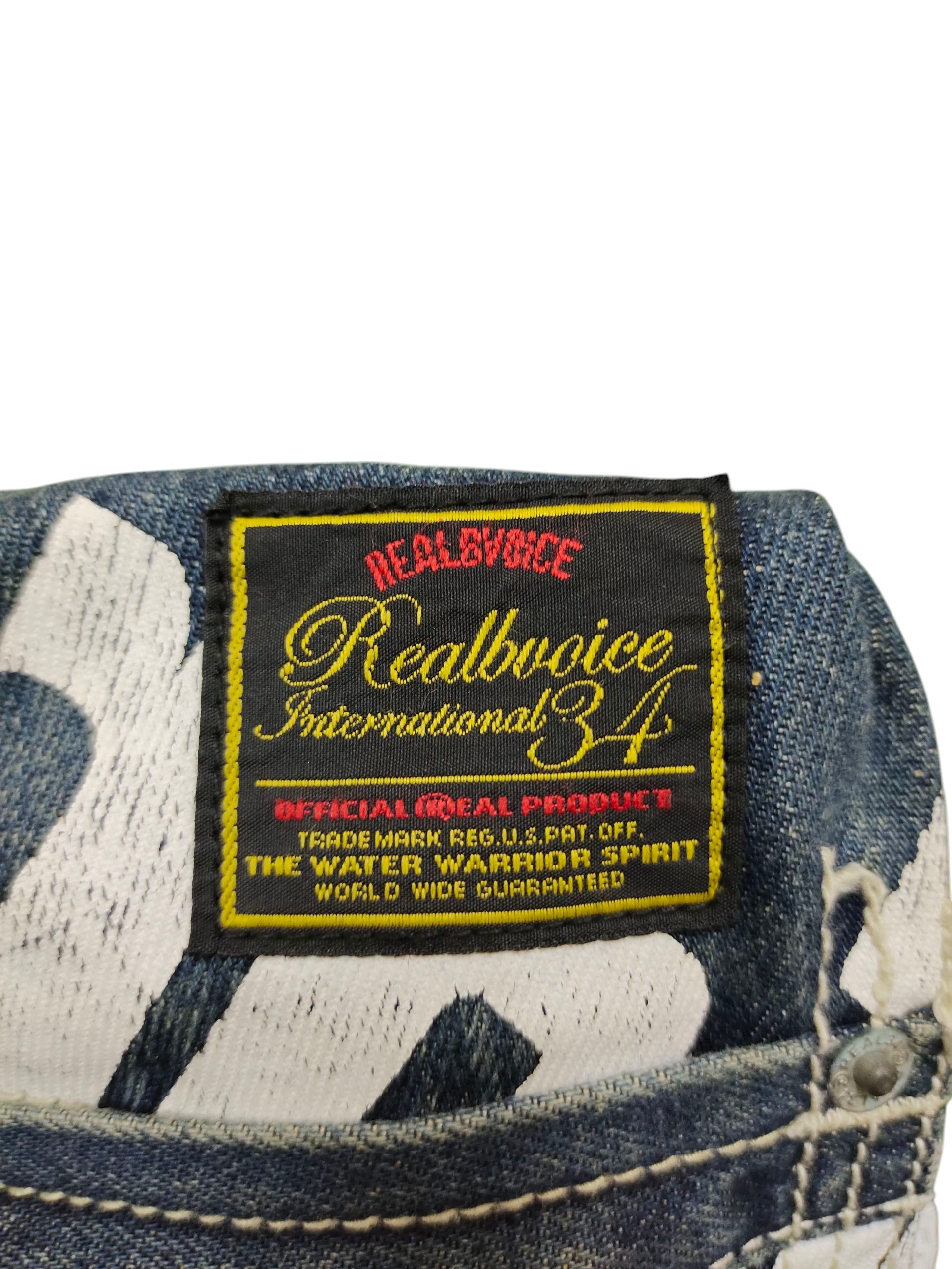 Comme des Garcons × Undercover Japanese Brand RealBvoice Daicock Clawmark Jeans Evisu Style Size US 30 / EU 46 - 12 Thumbnail