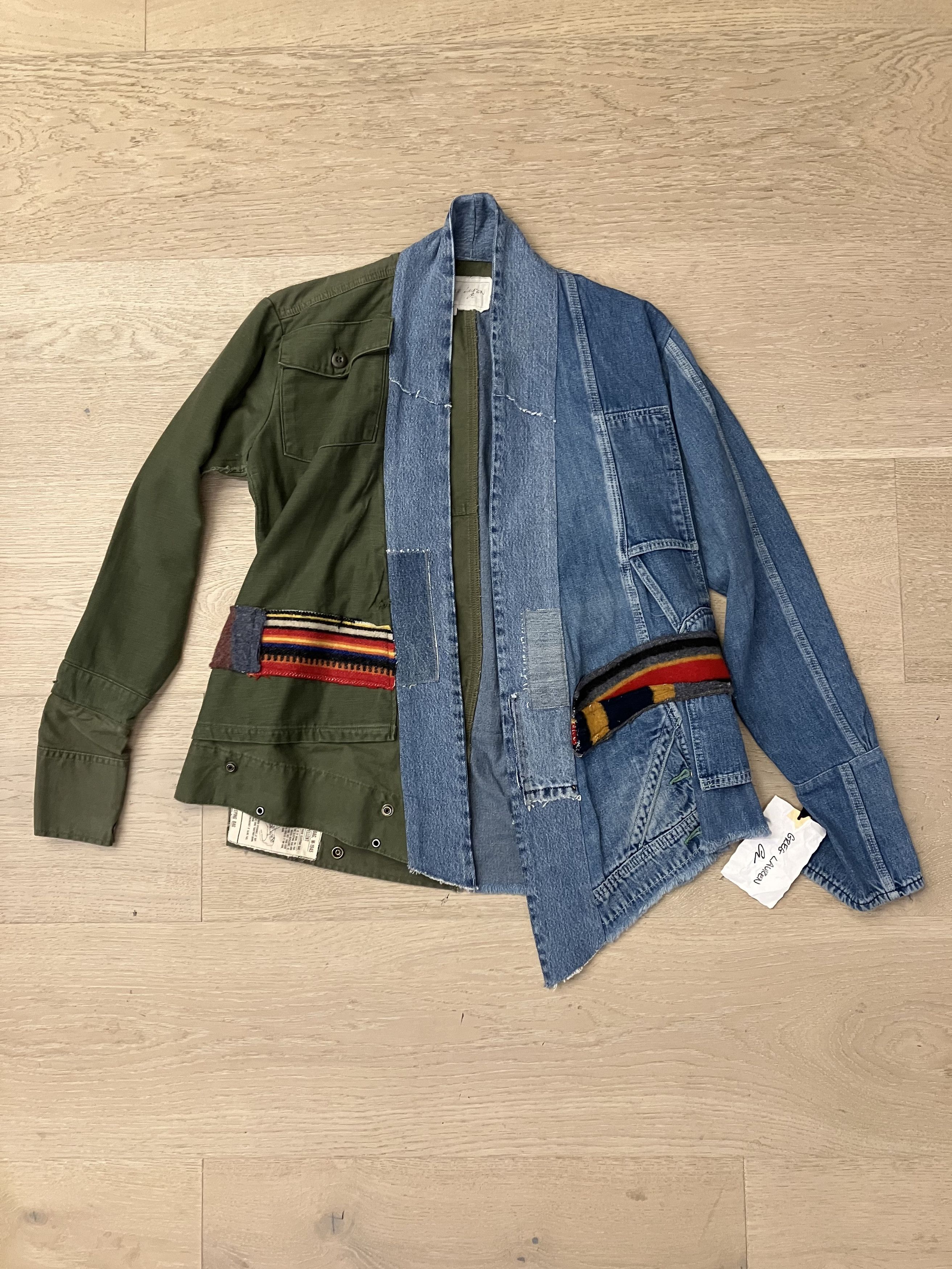 Greg Lauren $1800 Greg Lauren Denim Baker GL1 Small (Size 1) Size US S / EU 44-46 / 1 - 6 Thumbnail