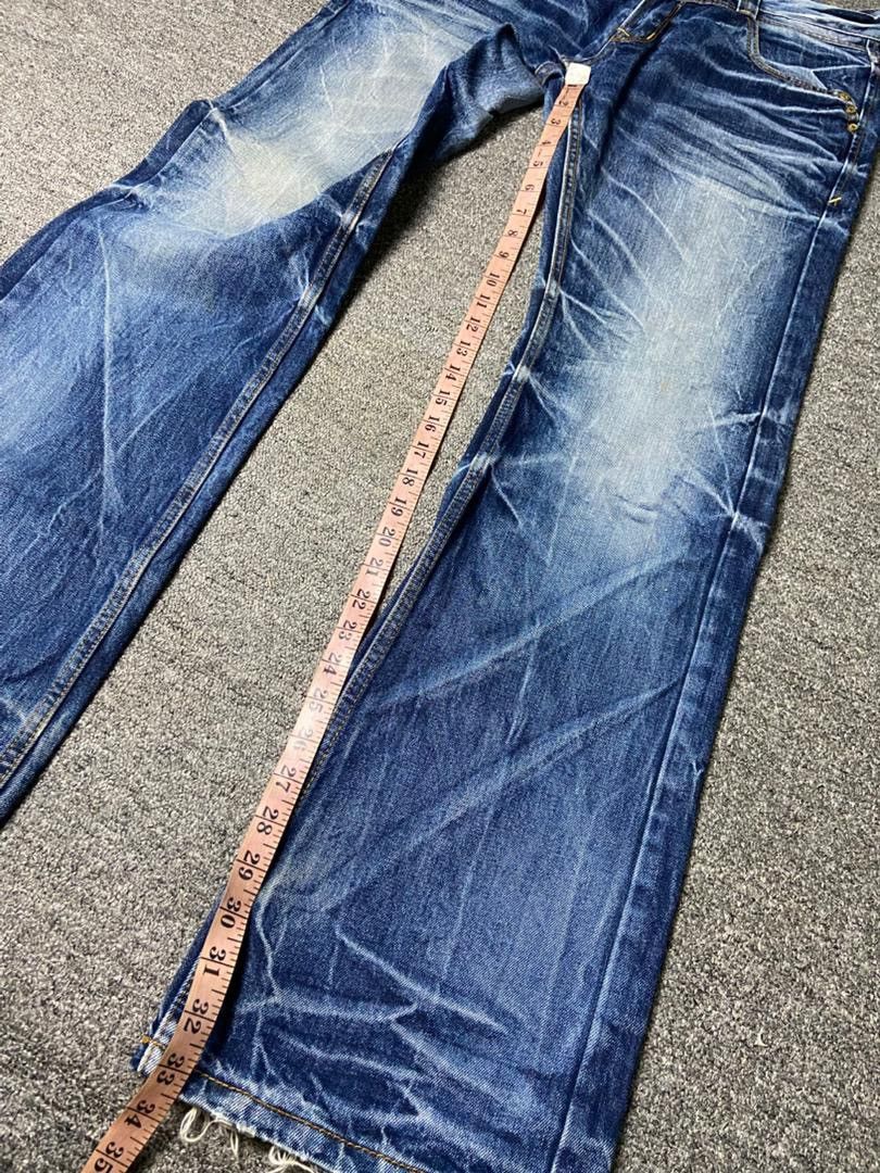 Japanese Brand 🔥Vintage RED PEPPER Distressed Denim Jeans🔥 (136) Size US 34 / EU 50 - 13 Thumbnail