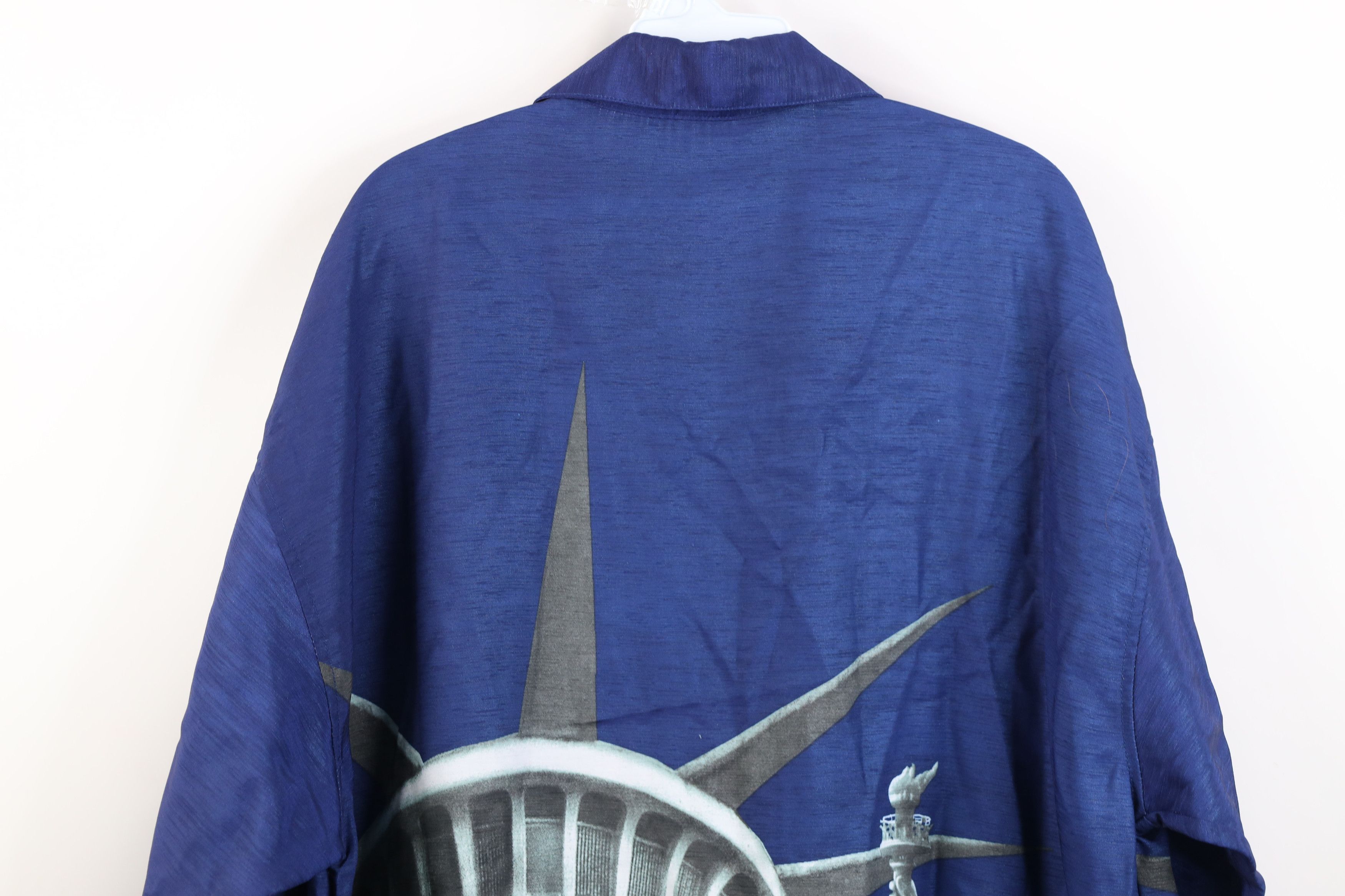 Vintage Deadstock Vintage 90s Y2K Statue of Liberty All Over Shirt Size US M / EU 48-50 / 2 - 12 Thumbnail
