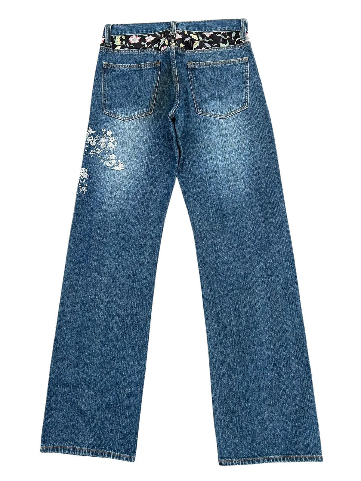 Kapital Karakuri Tamashii Japanese Inspired Distressed Denim Jeans Size US 32 / EU 48 - 3 Thumbnail