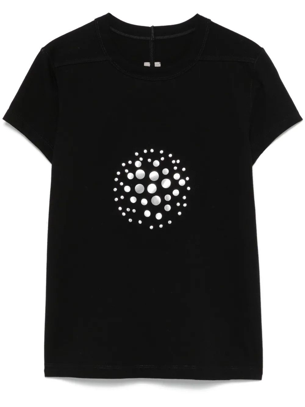 Rick Owens o1y0126 Crewneck T-Shirt in Black Size XS / US 0-2 / IT 36-38 - 1 Thumbnail