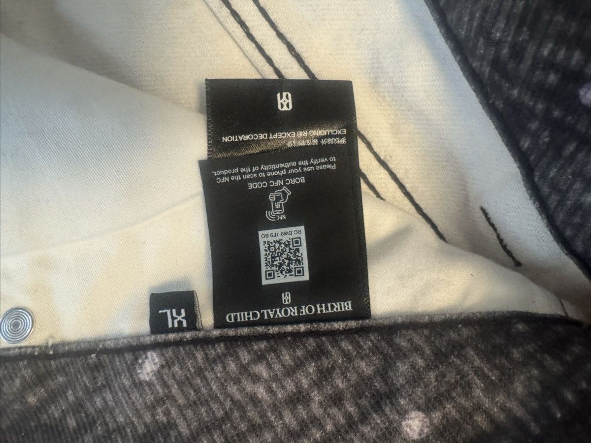 Birth of Royal Child Birth of Royal Child Embellished Crystal Denim Jeans Size US 34 / EU 50 - 5 Thumbnail