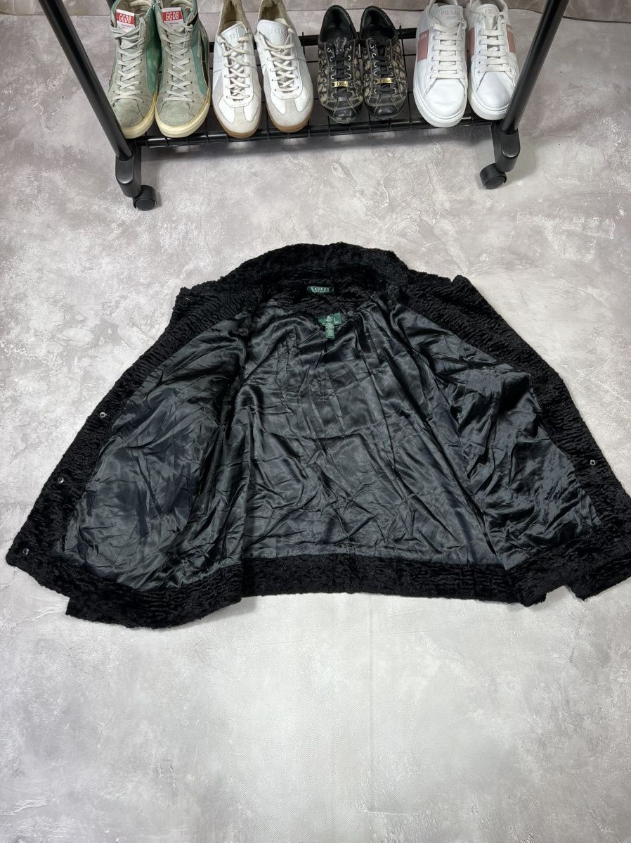 Polo Ralph Lauren × Vintage Vintage Ralph Lauren Green Label Fur Jacket Size XXL / US 16-18 / IT 52-54 - 8 Thumbnail