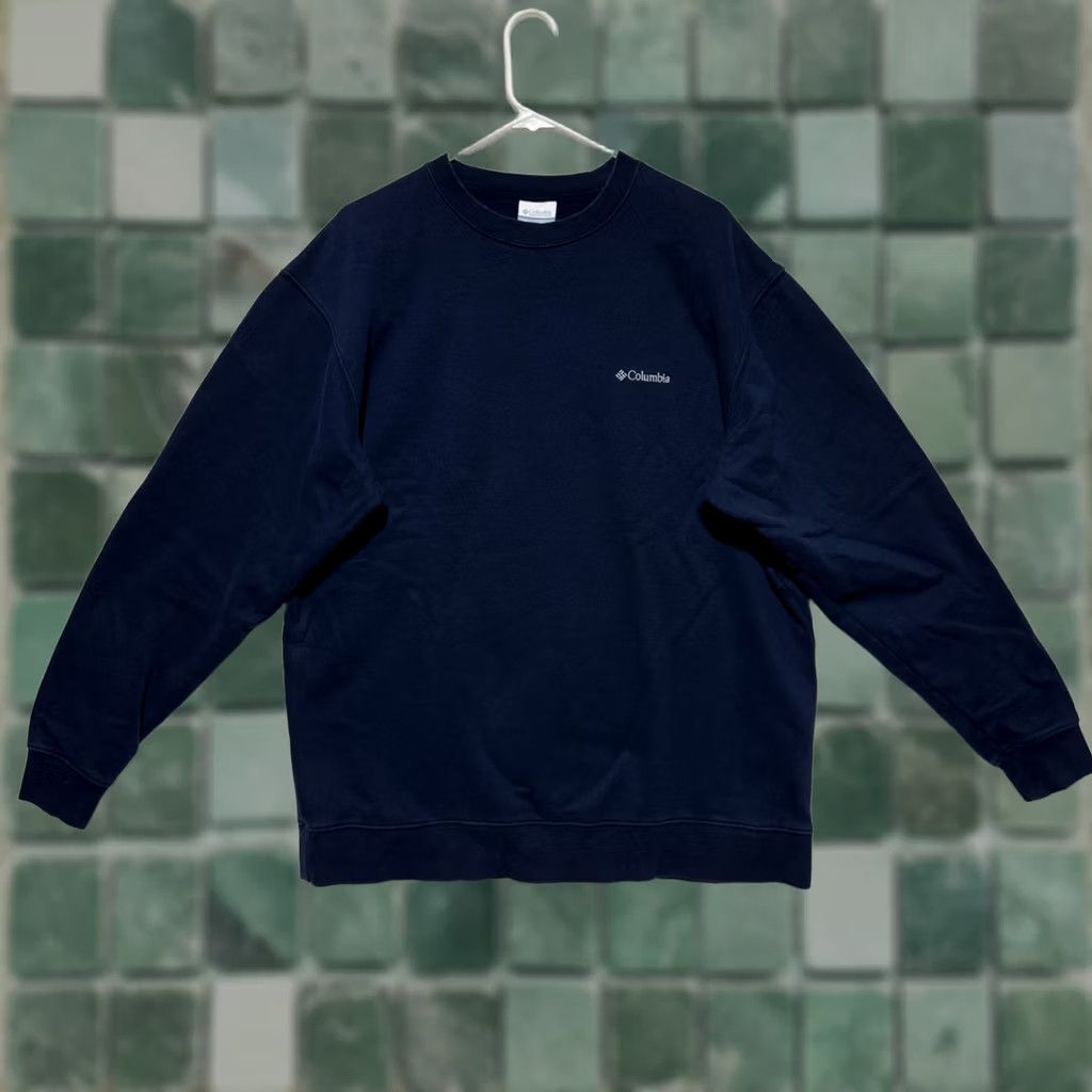 Vintage Columbia Hart Mountain II Sweatshirt Navy Blue XL Crew Neck Pullover Size US XL / EU 56 / 4 - 1 Thumbnail