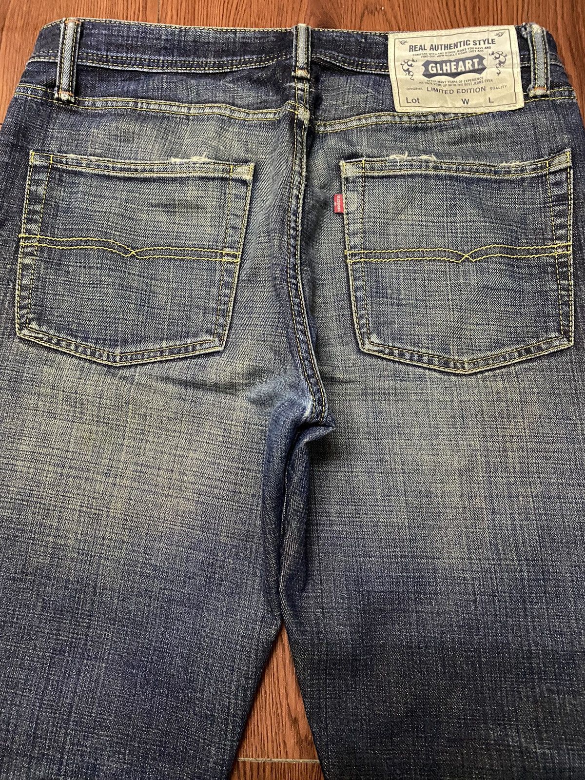 Japanese Brand Vintage Japanese Brand Blues Faded Loose Denim Jeans Size US 33 - 8 Thumbnail