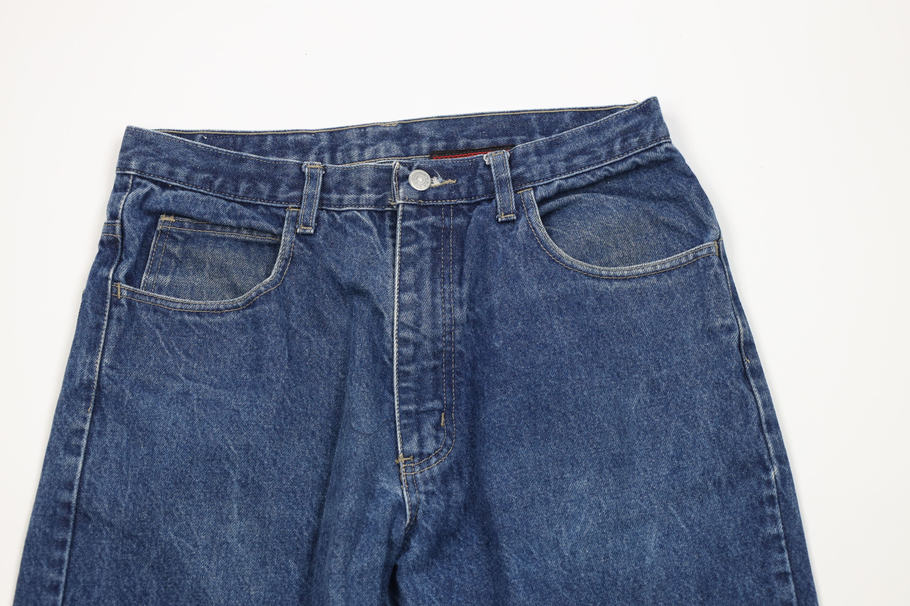 Guess Vintage 90s Guess Spell Out Straight Leg Denim Jeans USA Size US 30 / EU 46 - 2 Thumbnail