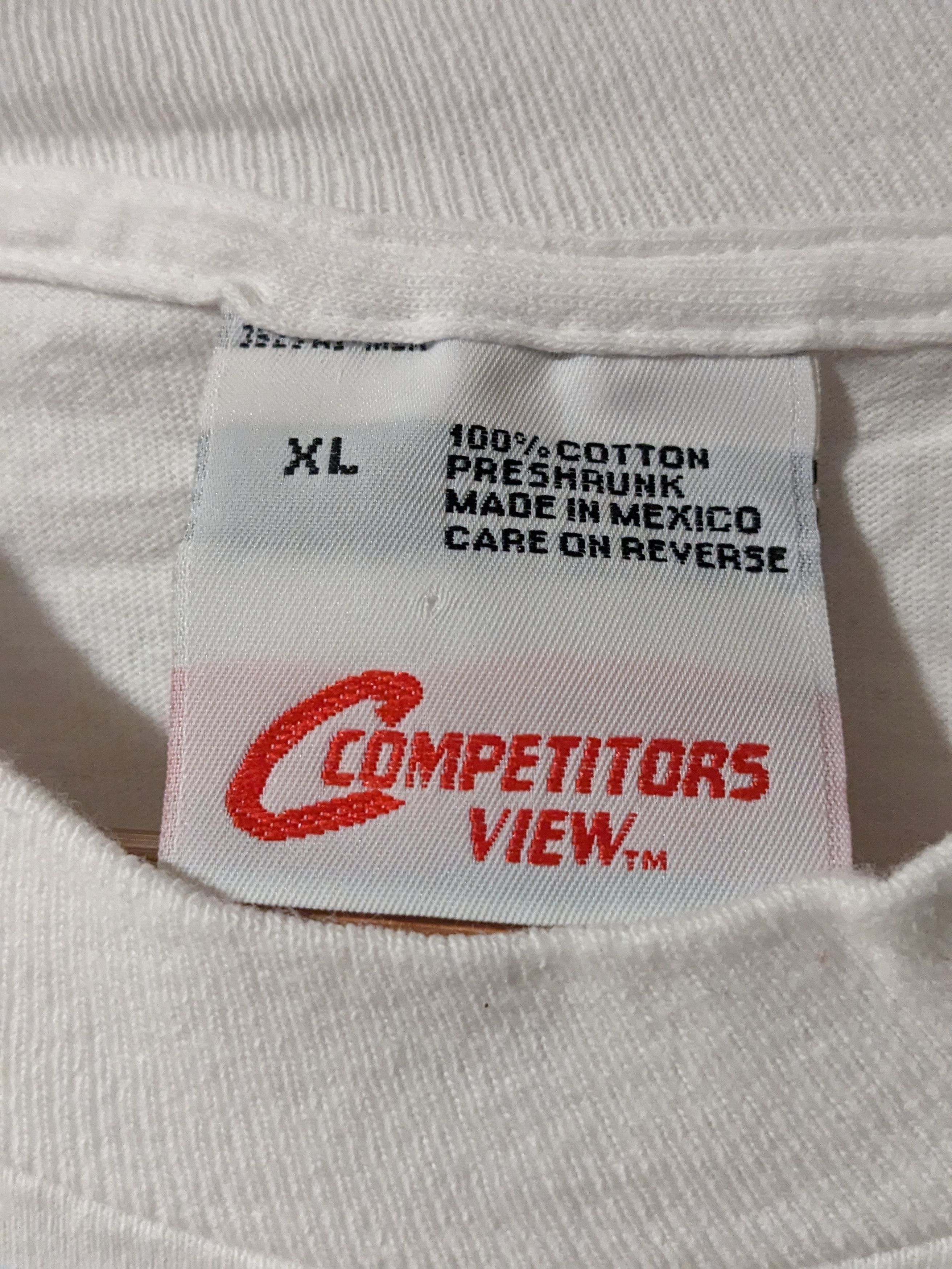 NASCAR × Vintage Vintage 1998 Jeff Gordan Nascar Competitors View T-Shirt Size US XL / EU 56 / 4 - 7 Thumbnail