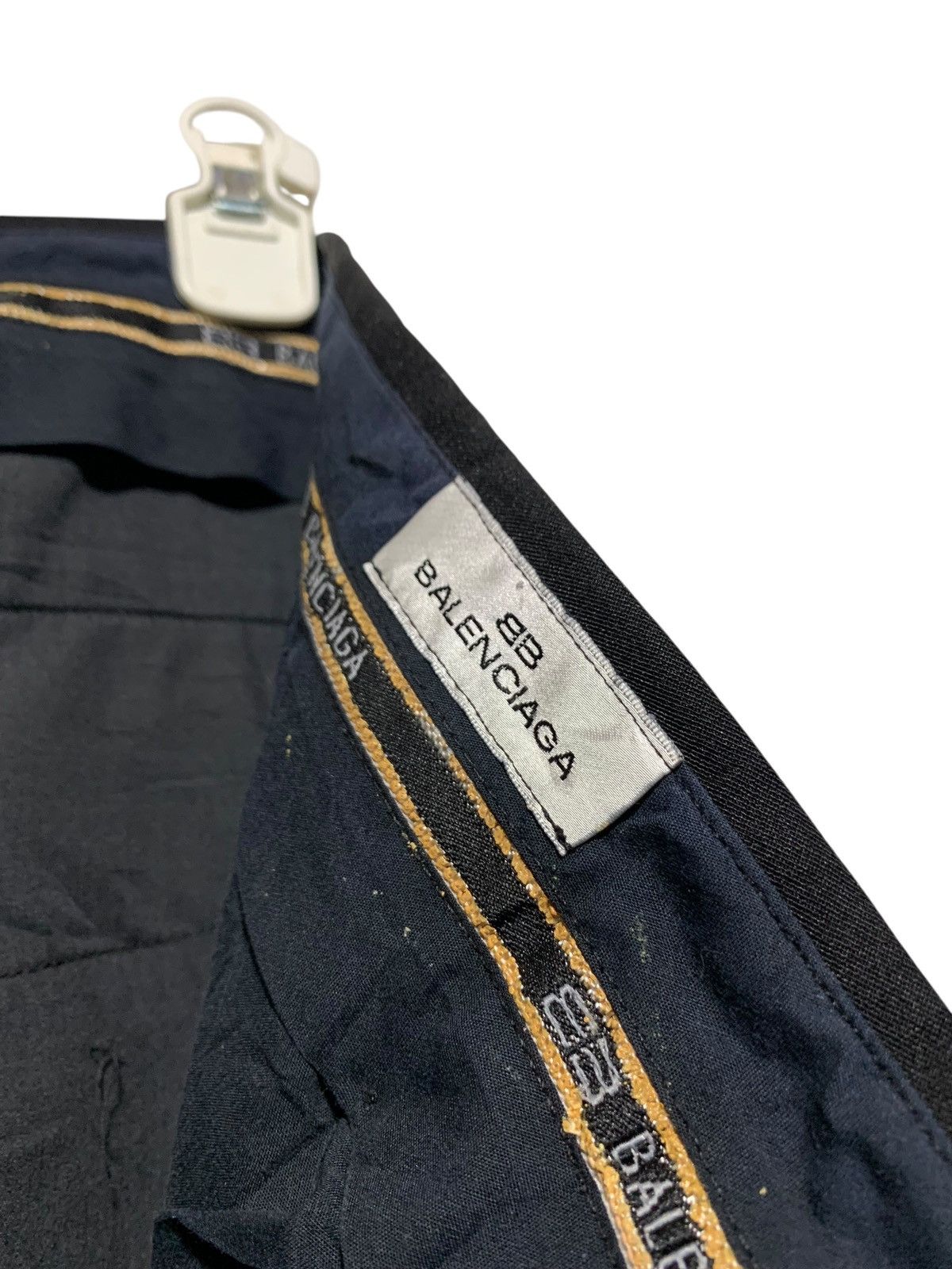 Balenciaga 90s Balenciaga double logo golf trouser Size US 32 / EU 48 - 8 Thumbnail