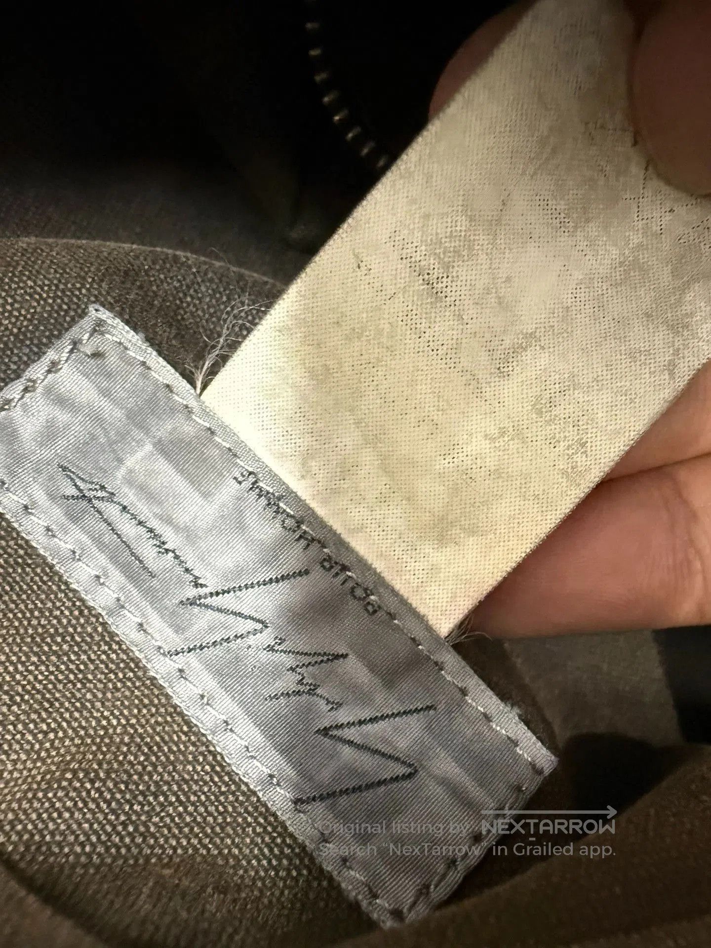 Yohji Yamamoto Yohji Yamamoto Suede Distressed Messenger Bag. Size ONE SIZE - 7 Thumbnail