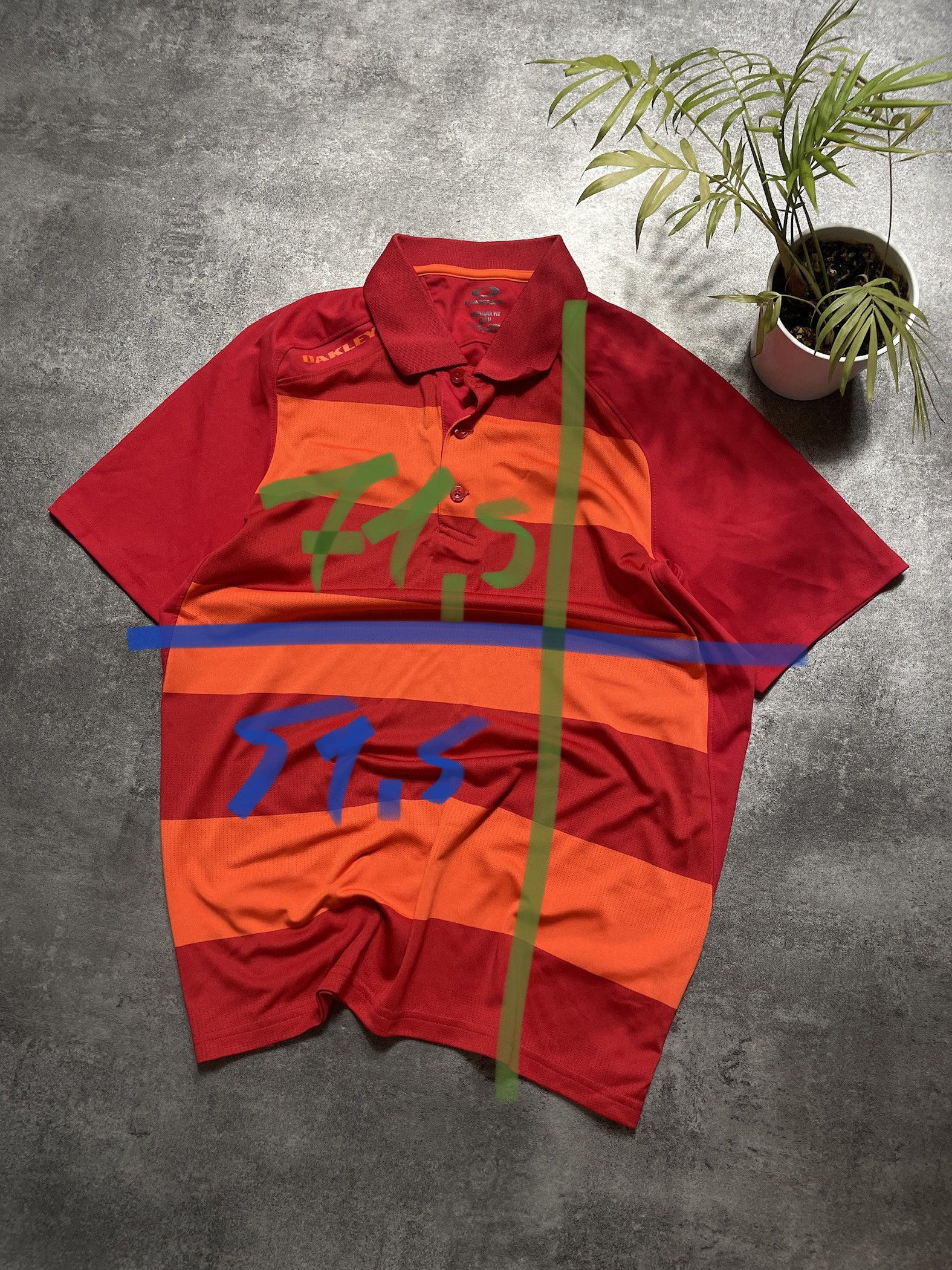 Oakley ❗️RARE❗️Oakley Vintage Y2K Polo T-Shirt Streetwear Size US S / EU 44-46 / 1 - 13 Thumbnail