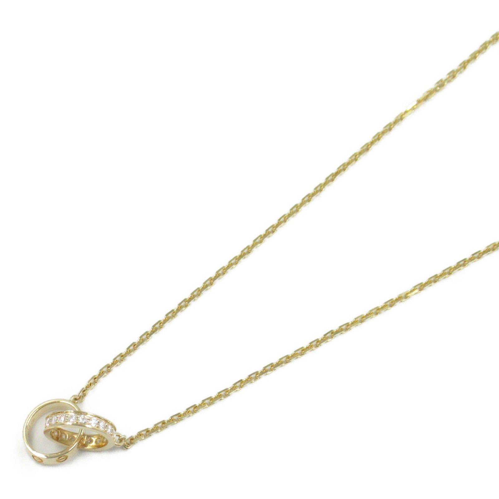 Cartier Cartier Baby Love Necklace Diamond K18 (Yellow Gold) Clear Size ONE SIZE - 1 Thumbnail