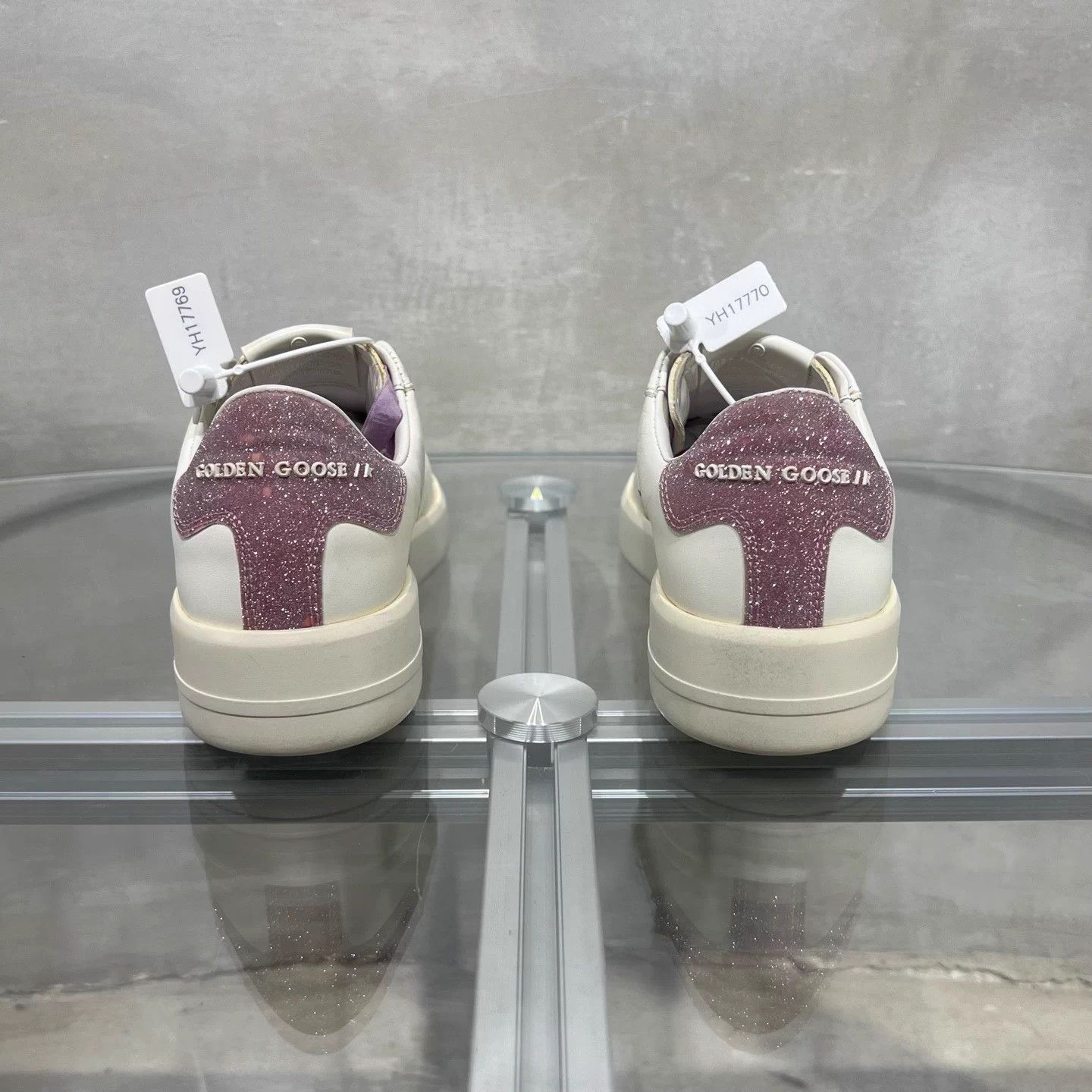 Golden Goose GGDB Leather Sparkle Sneakers EUR 36 Size US 5 / IT 35 - 6 Thumbnail