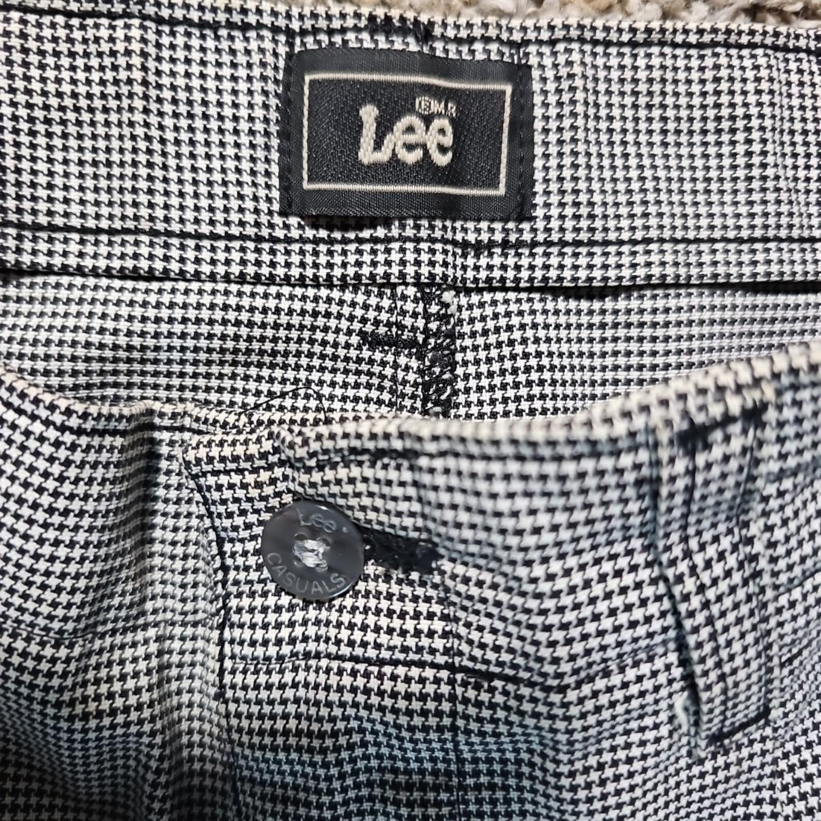 Lee Lee 12P Houndstooth Pants Size 34" / US 12 / IT 48 - 2 Thumbnail