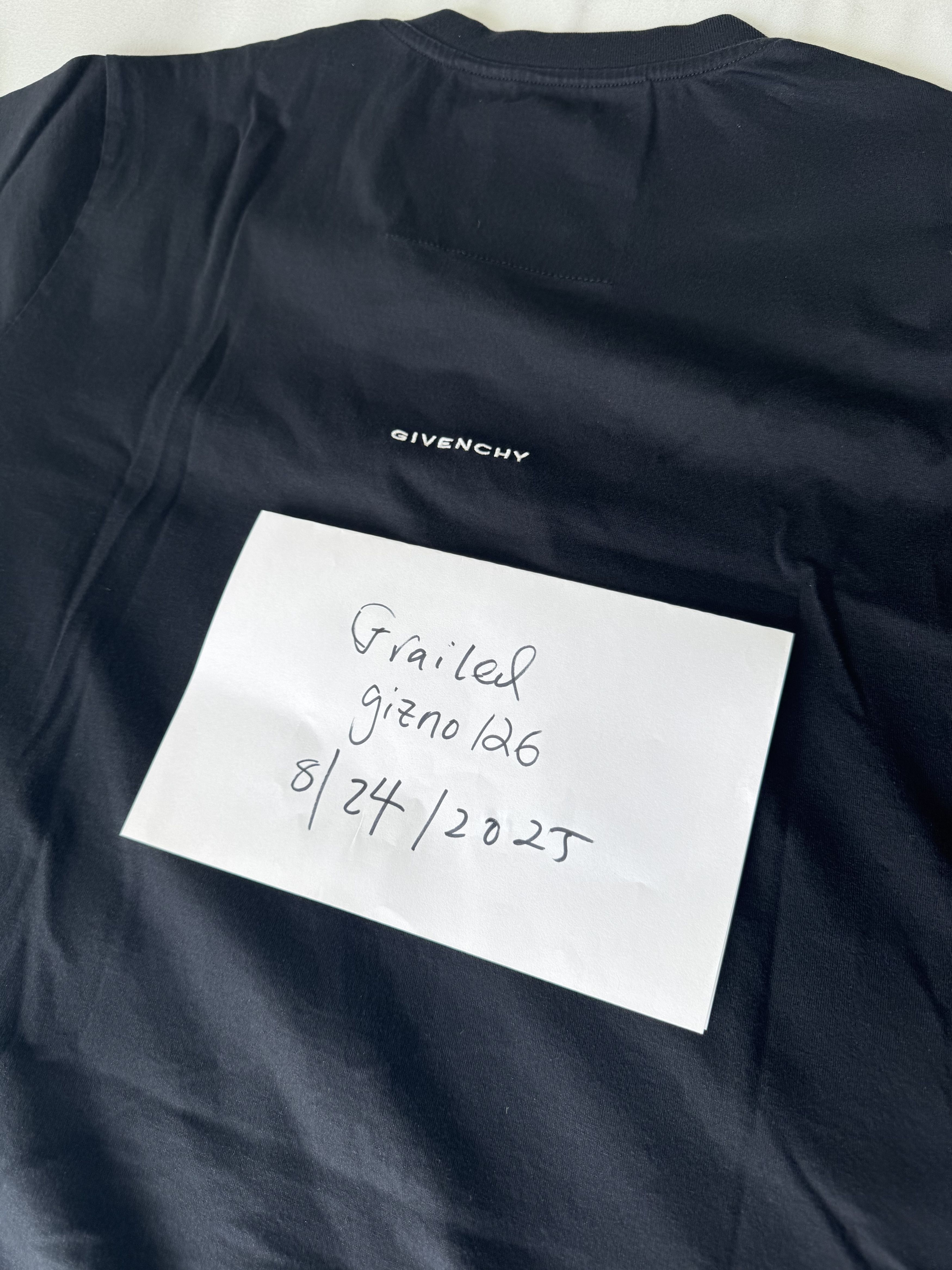 Givenchy Givenchy Jersey T-Shirt 4G Embroidery Size US XS / EU 42 / 0 - 10 Thumbnail