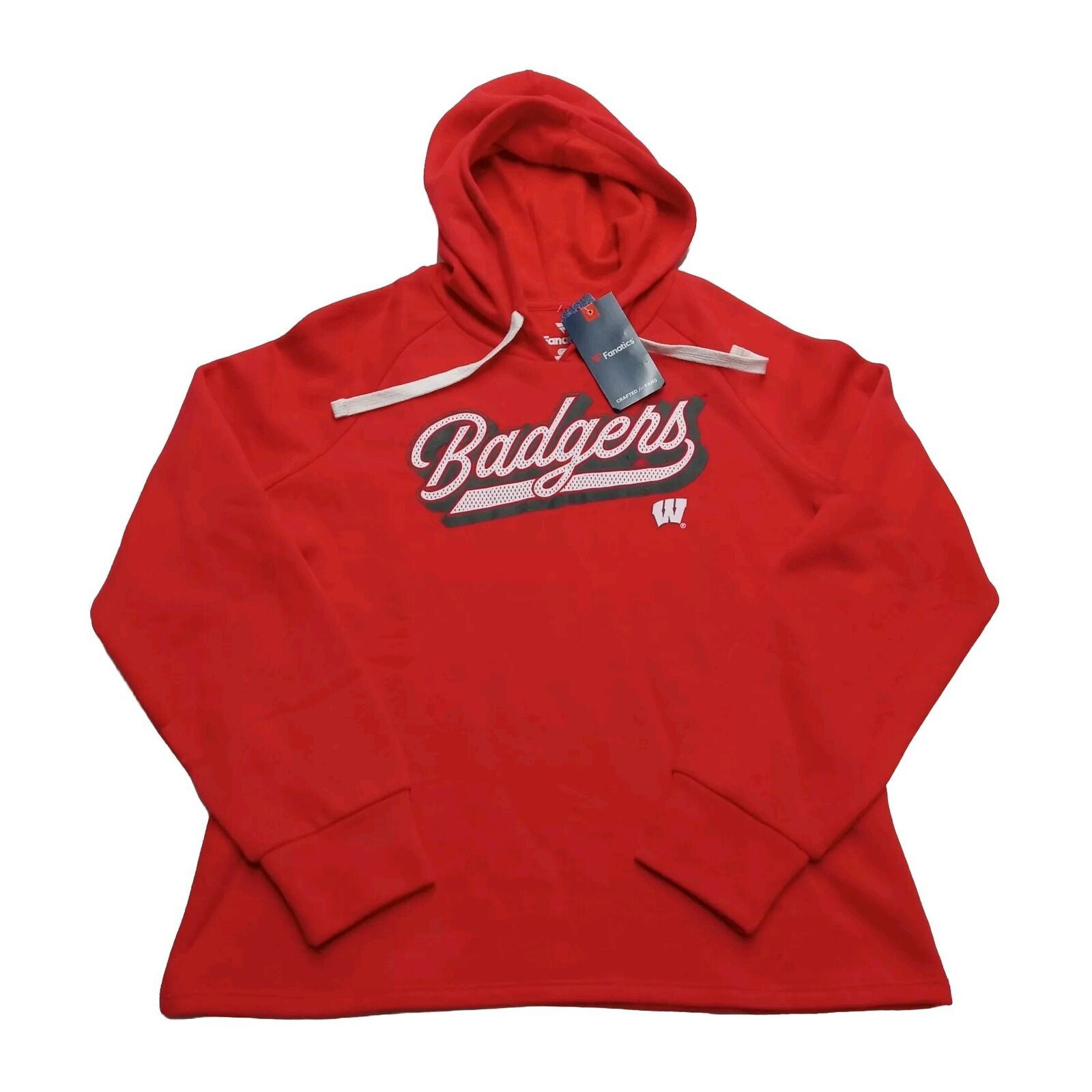 & Other Stories Fanatics Wisconsin Badgers Hoodie Women’s L Large Red Size L / US 10 / IT 46 - 1 Thumbnail