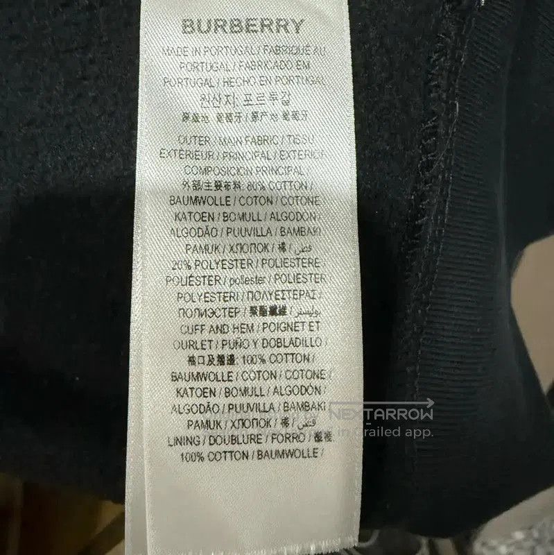 Burberry Burberry Black Cotton Women's Hoodie. Size M / US 6-8 / IT 42-44 - 3 Thumbnail