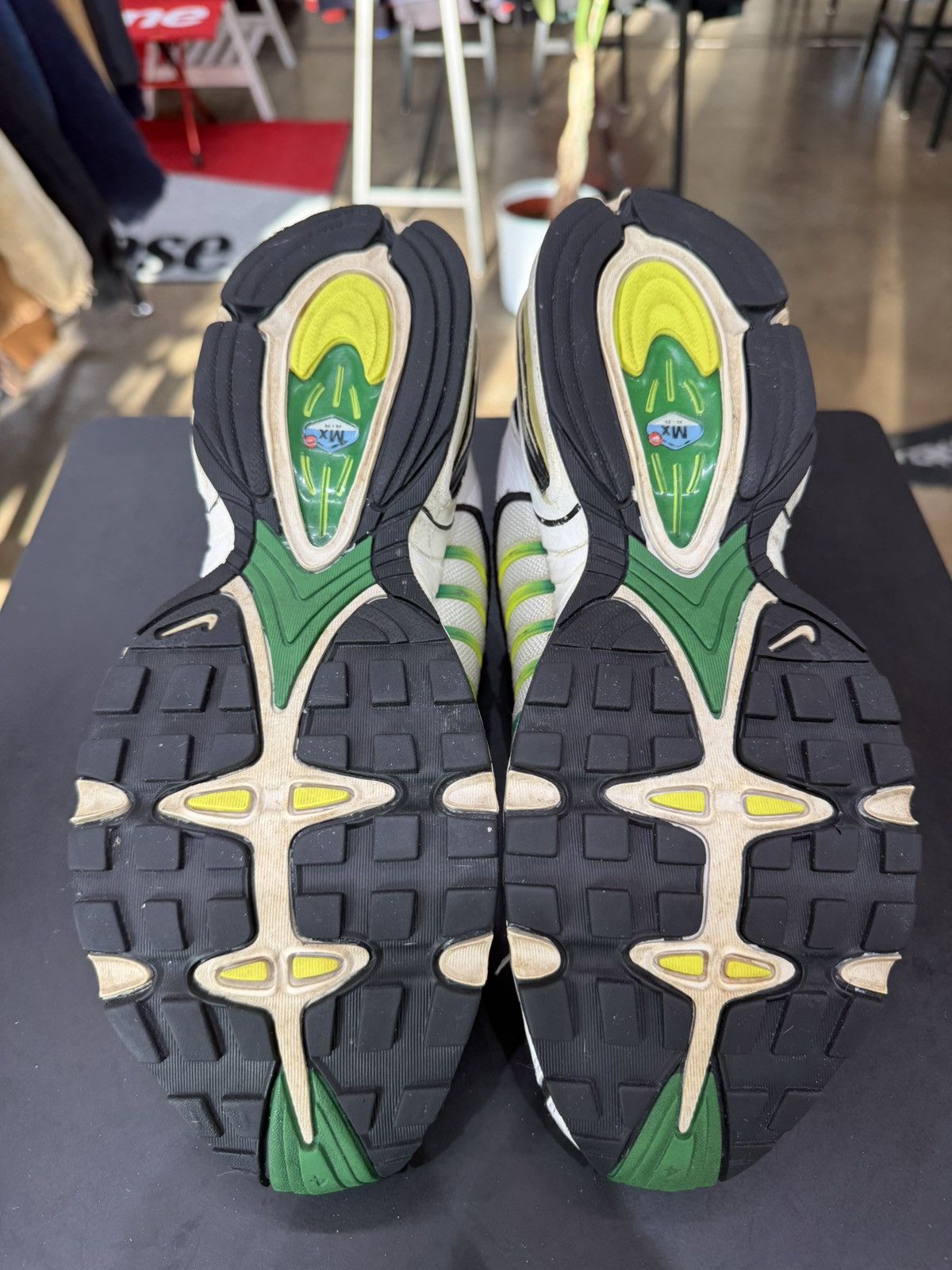 Nike Nike Air Max Tailwind 4 White Volt Black Size 10 (2019) Size US 10 / EU 43 - 9 Thumbnail
