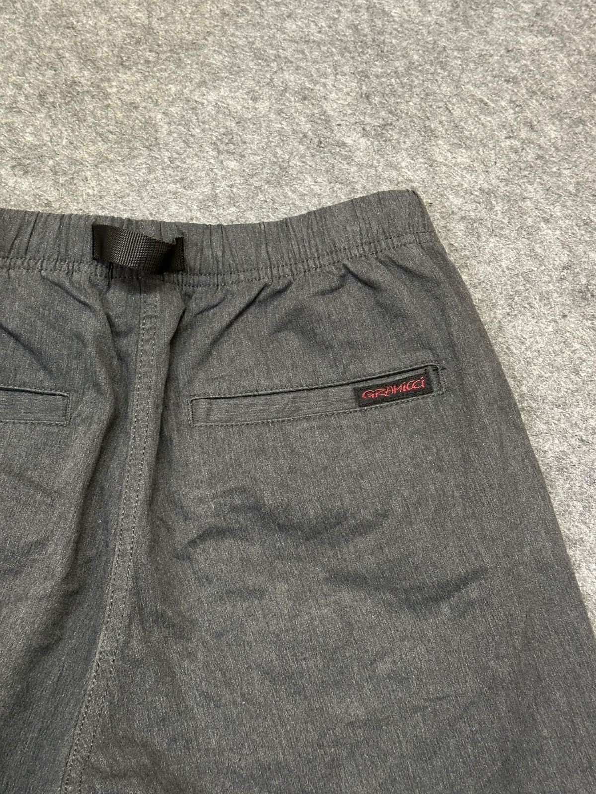 Gramicci Gramicci heather gray NN-shorts an adjustable webbing belt. Size US 31 - 8 Thumbnail