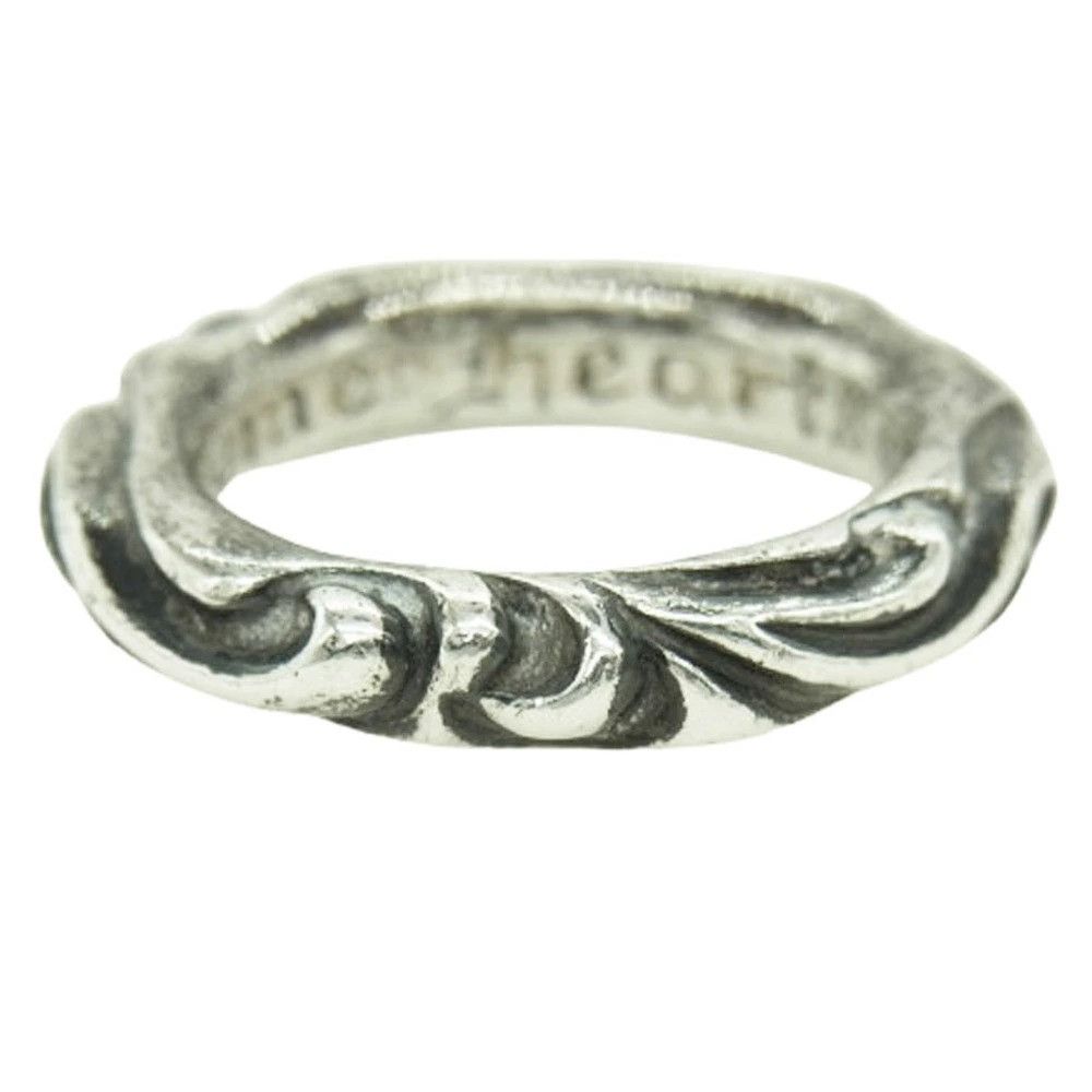 Chrome Hearts US 6.5 CHROME HEARTS SCROLL BAND RING SILVER Size ONE SIZE - 1 Thumbnail