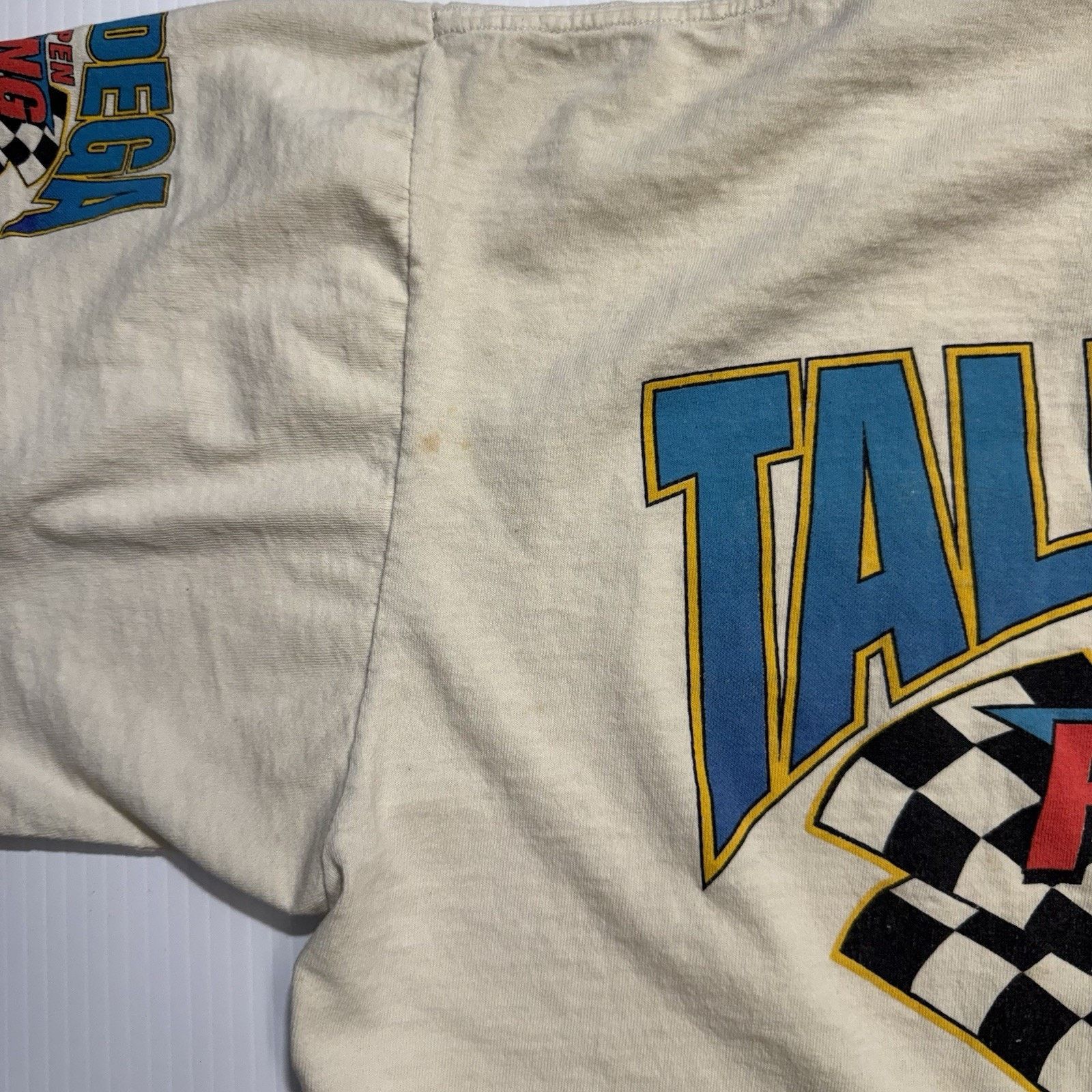Jerzees Vintage 1996 TALLDEGA BAMA WIDE OPEN CAR NASCAR SHIRT Size US XL / EU 56 / 4 - 8 Thumbnail