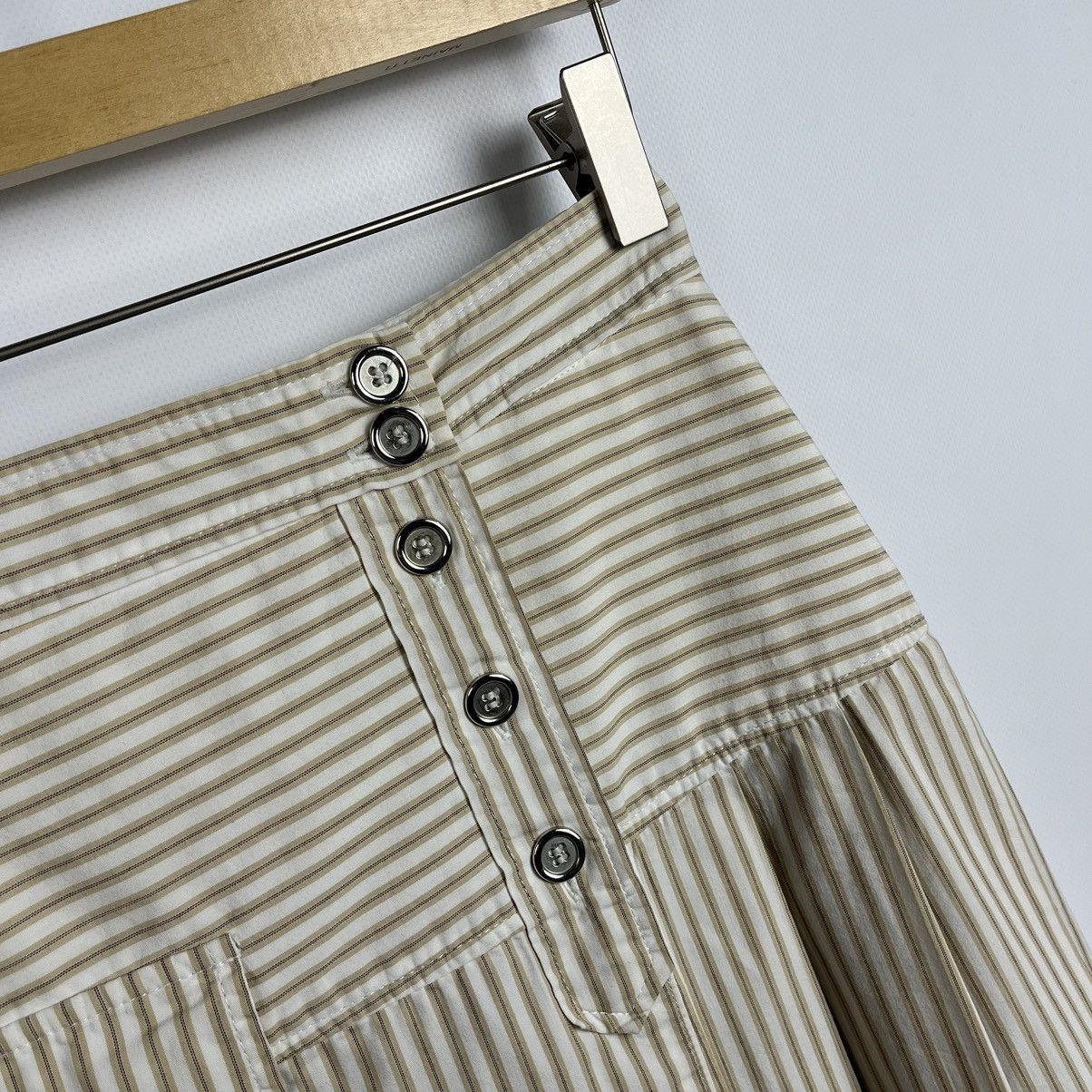 Dolce & Gabbana Ladies Dolce & Gabbana Y2K Stripped Midi Skirt Size 28" / US 6 / IT 42 - 6 Thumbnail