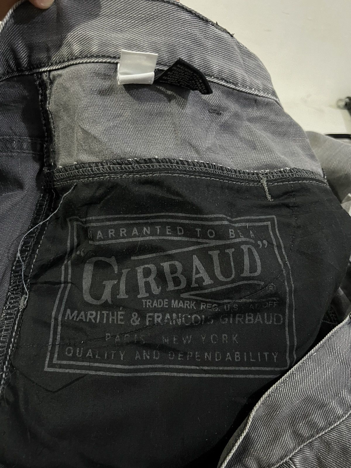 Designer × Marithe + Francois Girbaud Marithe Francois Girbaud Grey Loose Fit Baggy Jeans Size US 42 / EU 58 - 9 Thumbnail