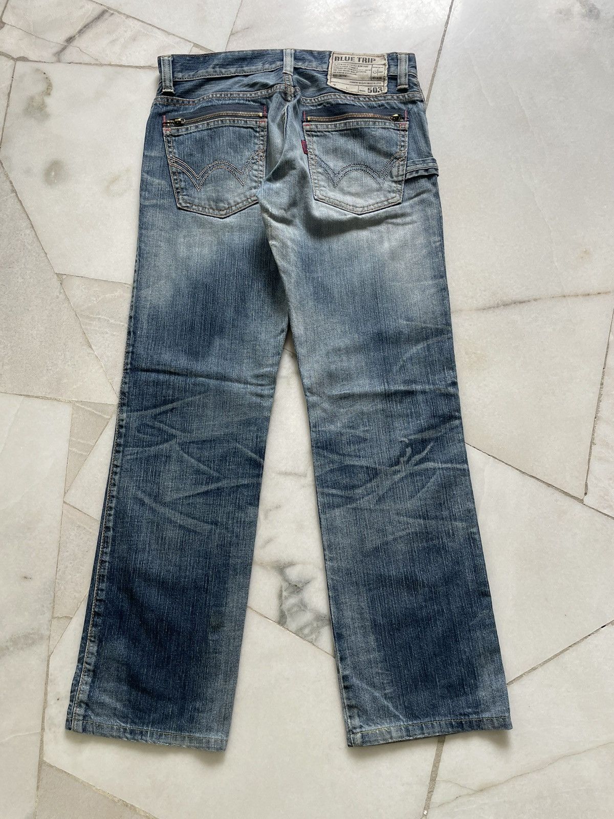 Edwin Vintage Edwin Blue Trip Jeans Size US 31 - 2 Thumbnail