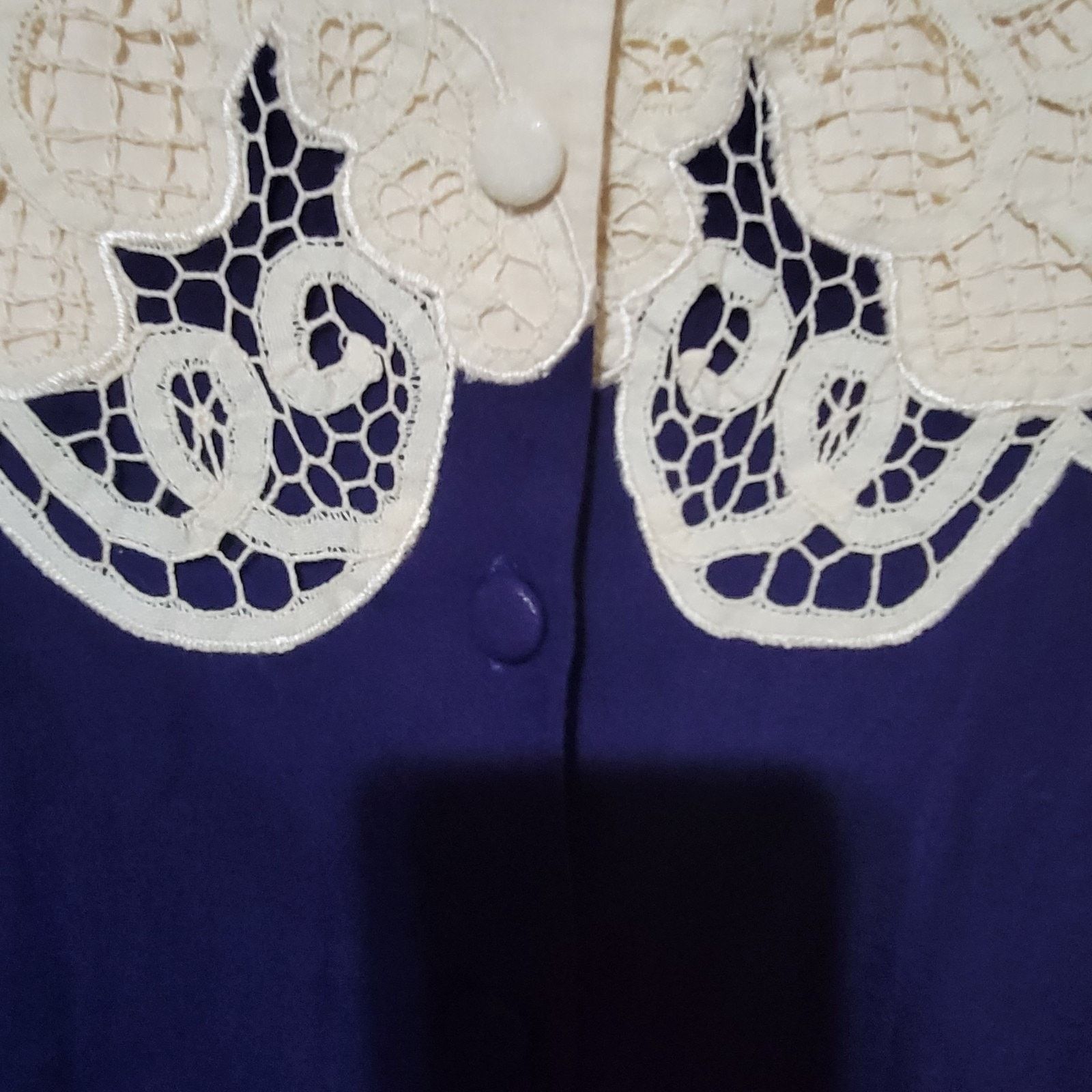 & Other Stories Vintage 80s Retro Marie St. Claire Victorian Style Maxi Sz 6 Size M / US 6-8 / IT 42-44 - 9 Thumbnail