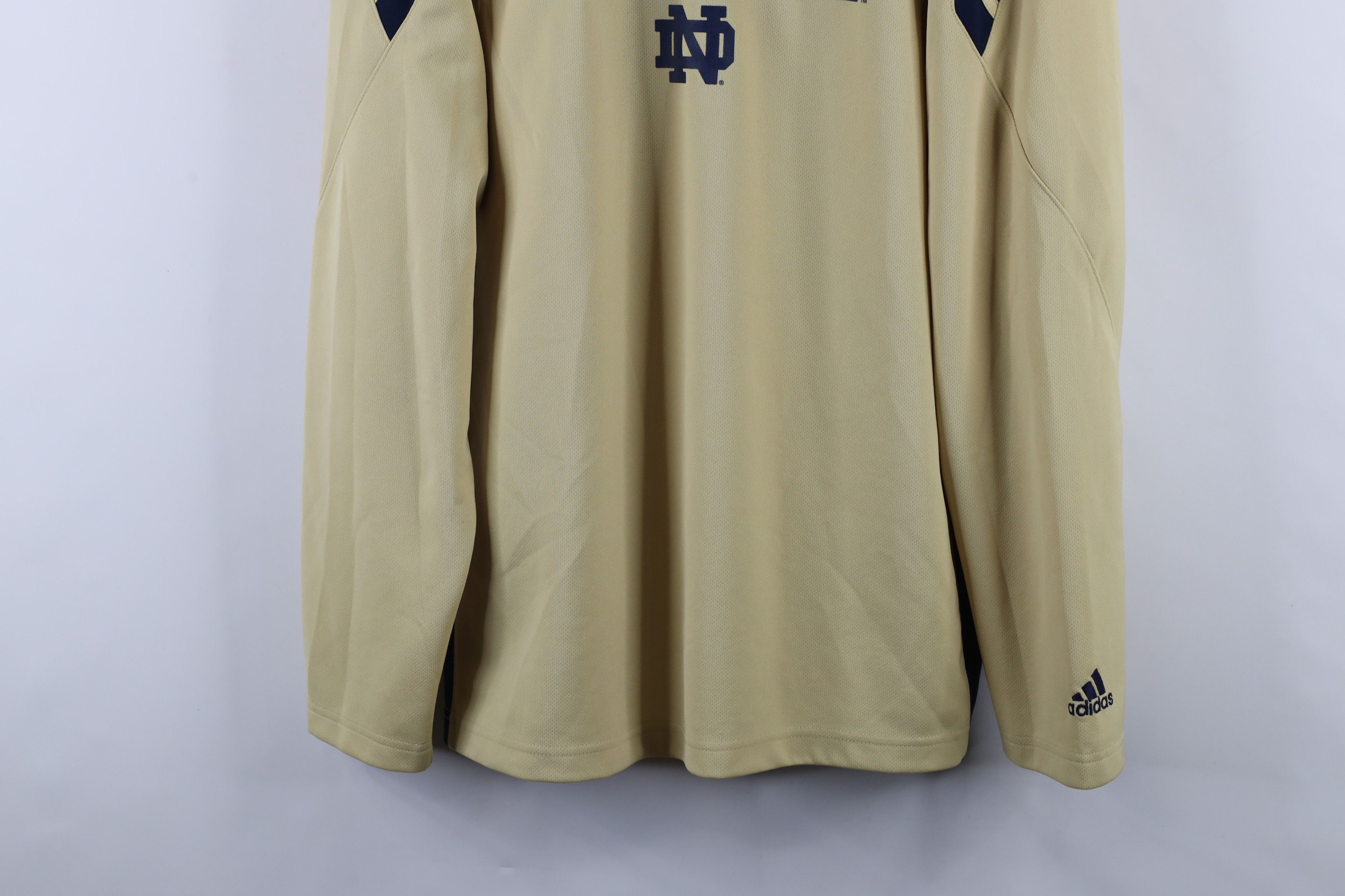 Adidas Adidas Notre Dame University Football Team Issued Sweater Size US XL / EU 56 / 4 - 3 Thumbnail