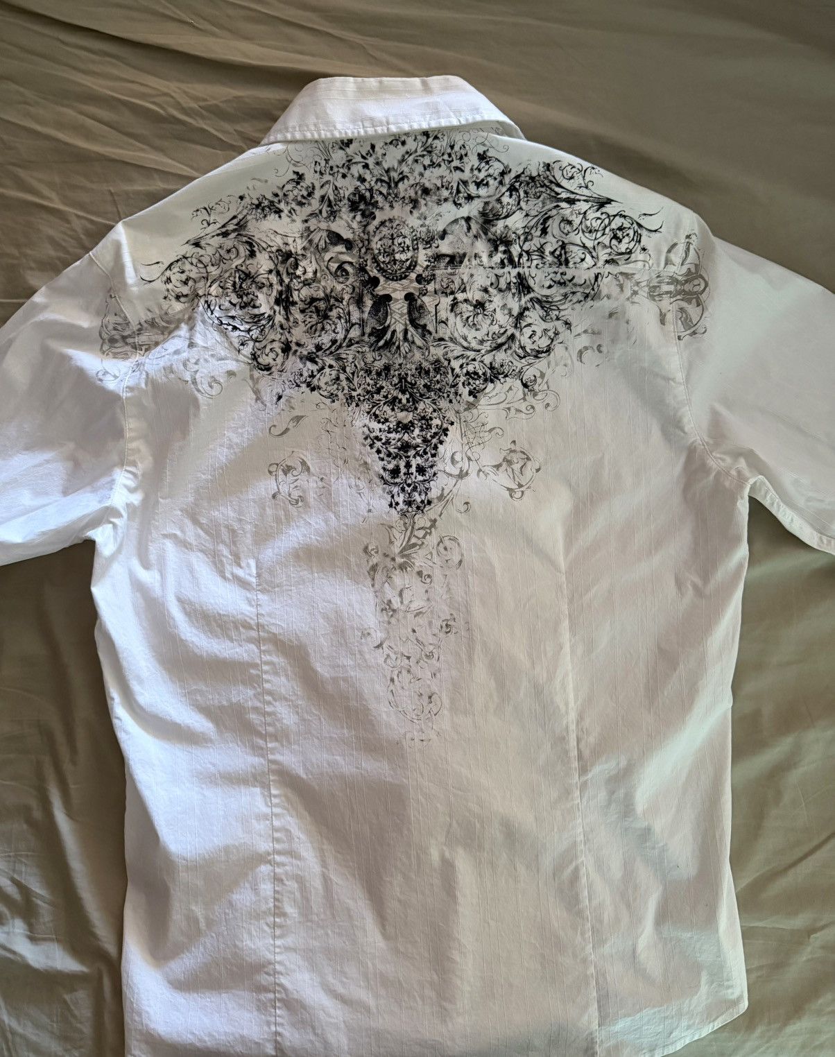 7Diamonds vintage - avante garde - neo gothic long sleeve button up Size US L / EU 52-54 / 3 - 2 Thumbnail