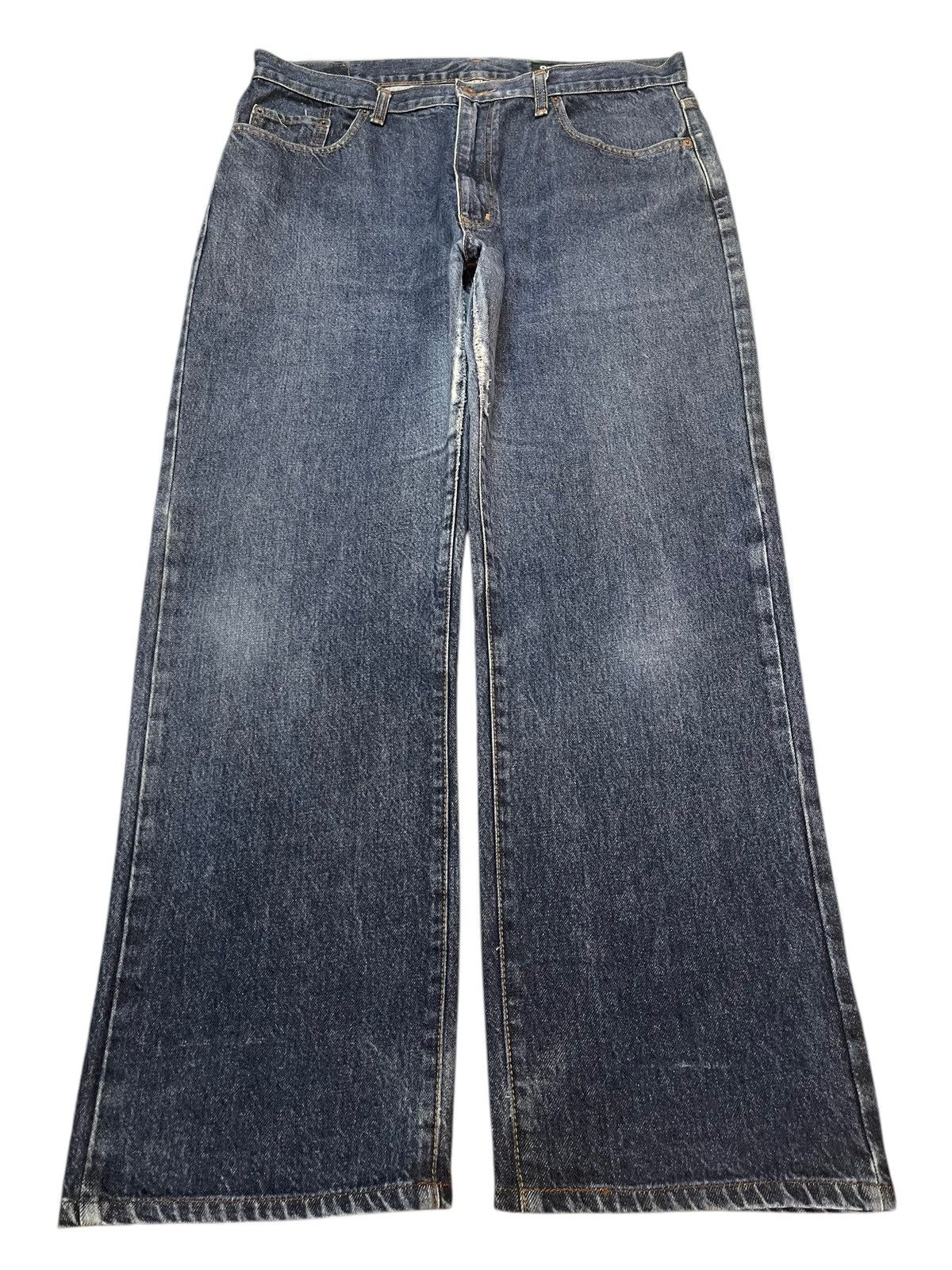 Fubu Vintage Japanese Brand Faded Wash Style Hip Hop Baggy Jeans Size US 36 / EU 52 - 1 Thumbnail